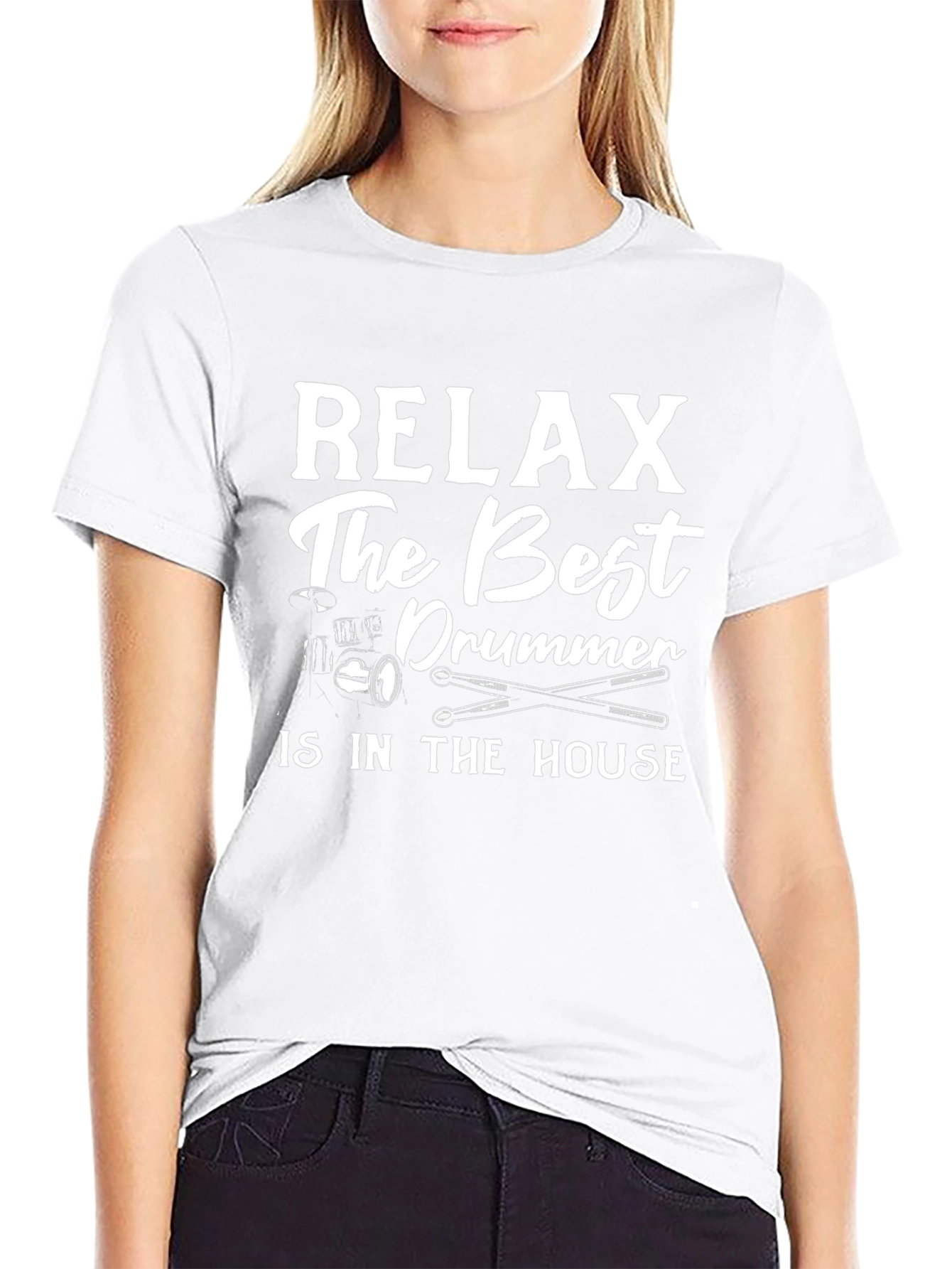 Relax Best Drummer T-Shirt - Music Lover Tee