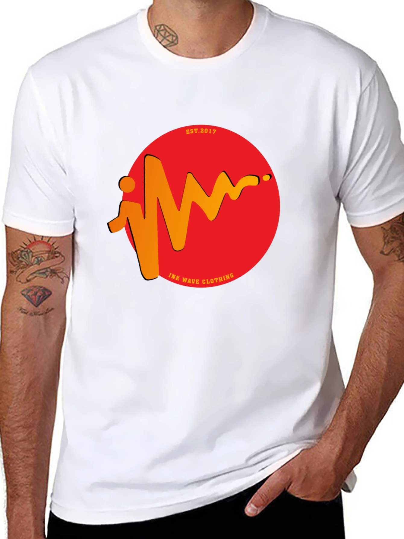 Ink Wave Clothing Black T-Shirt