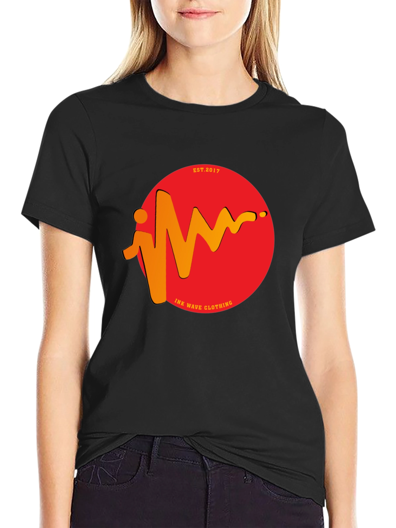 Ink Wave Clothing Black T-Shirt