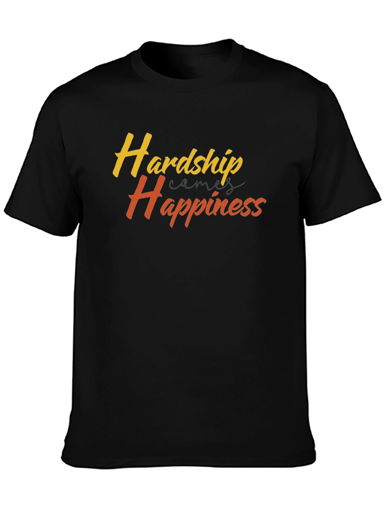 Hardship Happiness Graphic Tee - Comfort Fit
