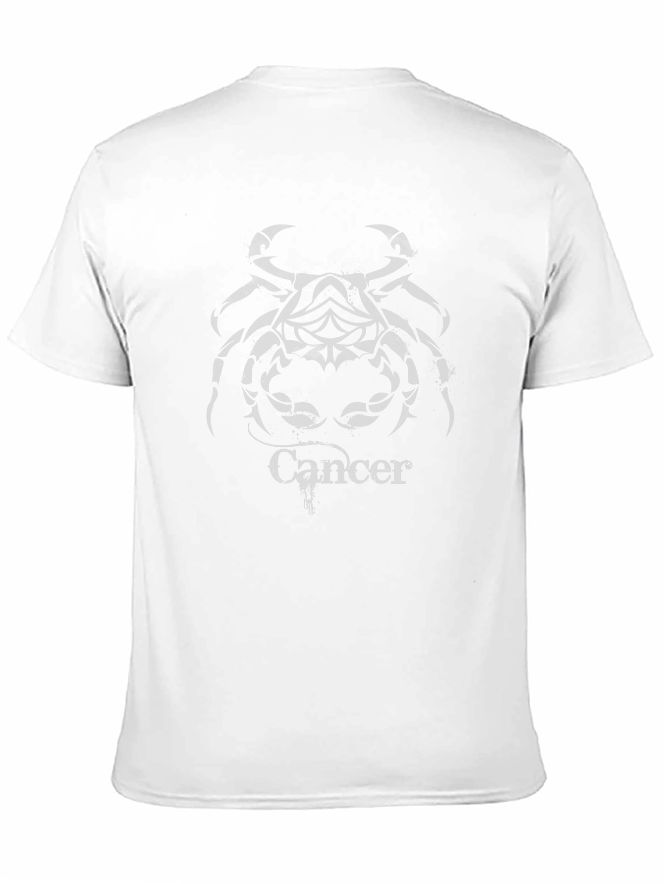 Cancer Zodiac T-Shirt - Black Graphic Tee