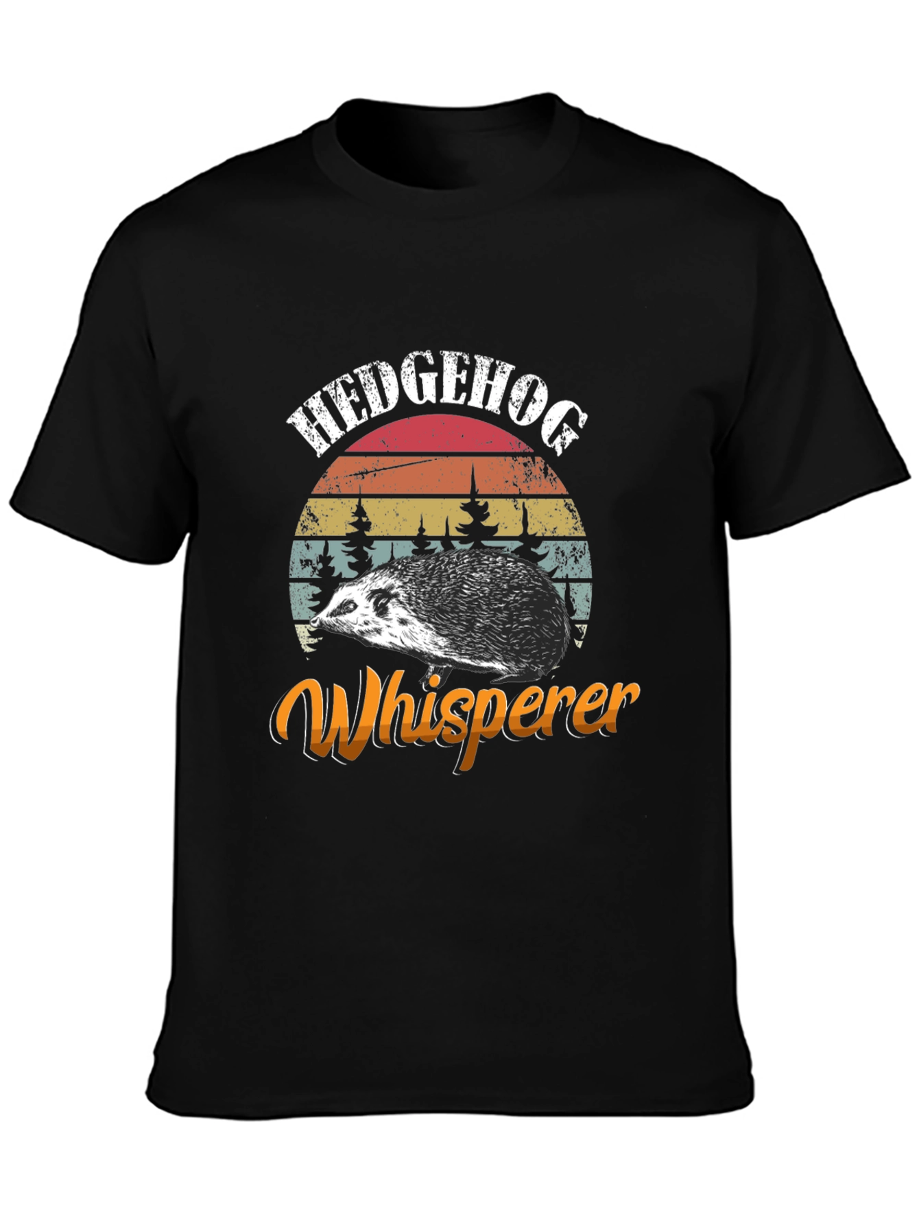 Hedgehog Whisperer Graphic Tee - Novelty Animal Shirt