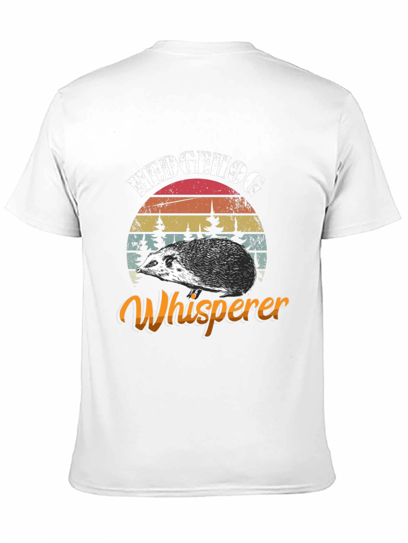 Hedgehog Whisperer Graphic Tee - Novelty Animal Shirt