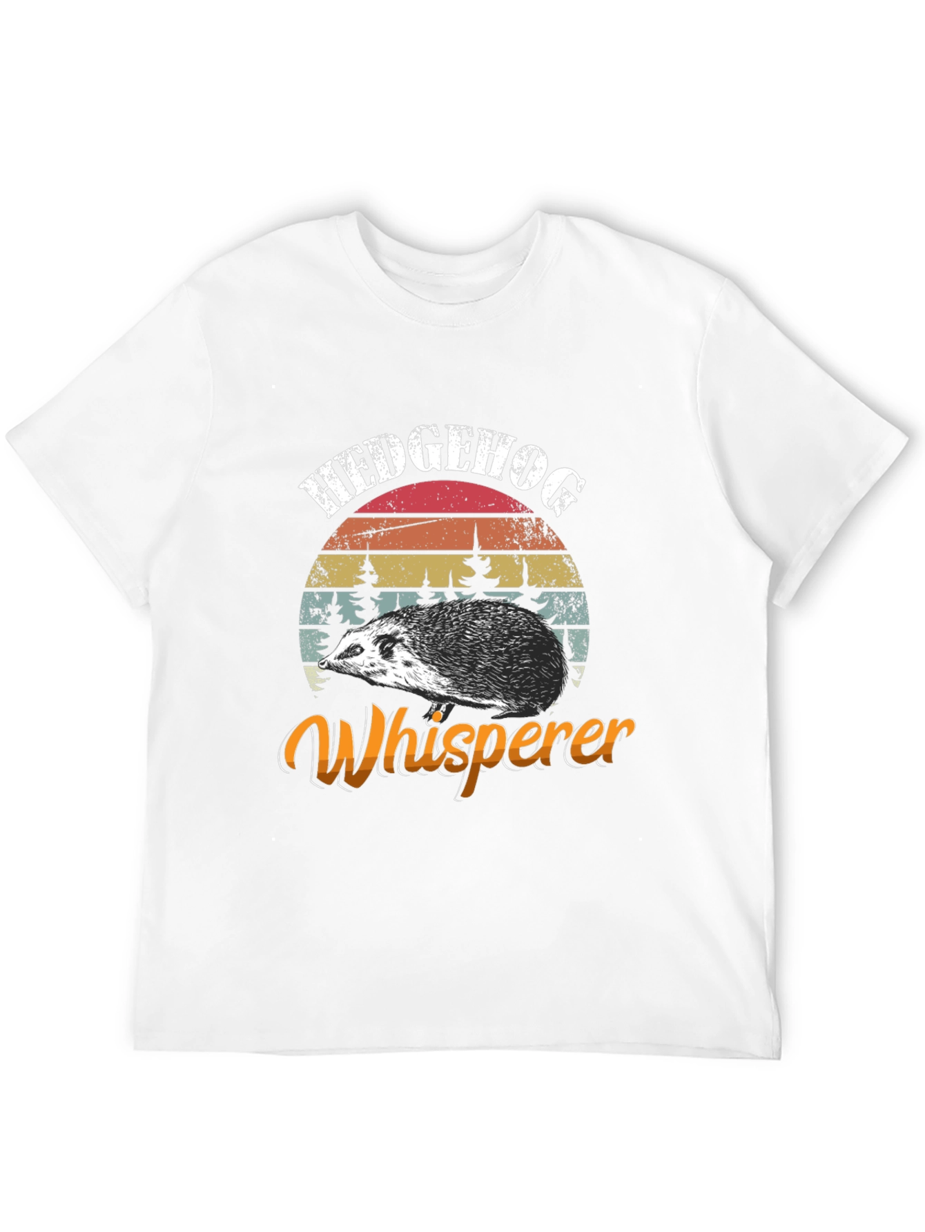 Hedgehog Whisperer Graphic Tee - Novelty Animal Shirt