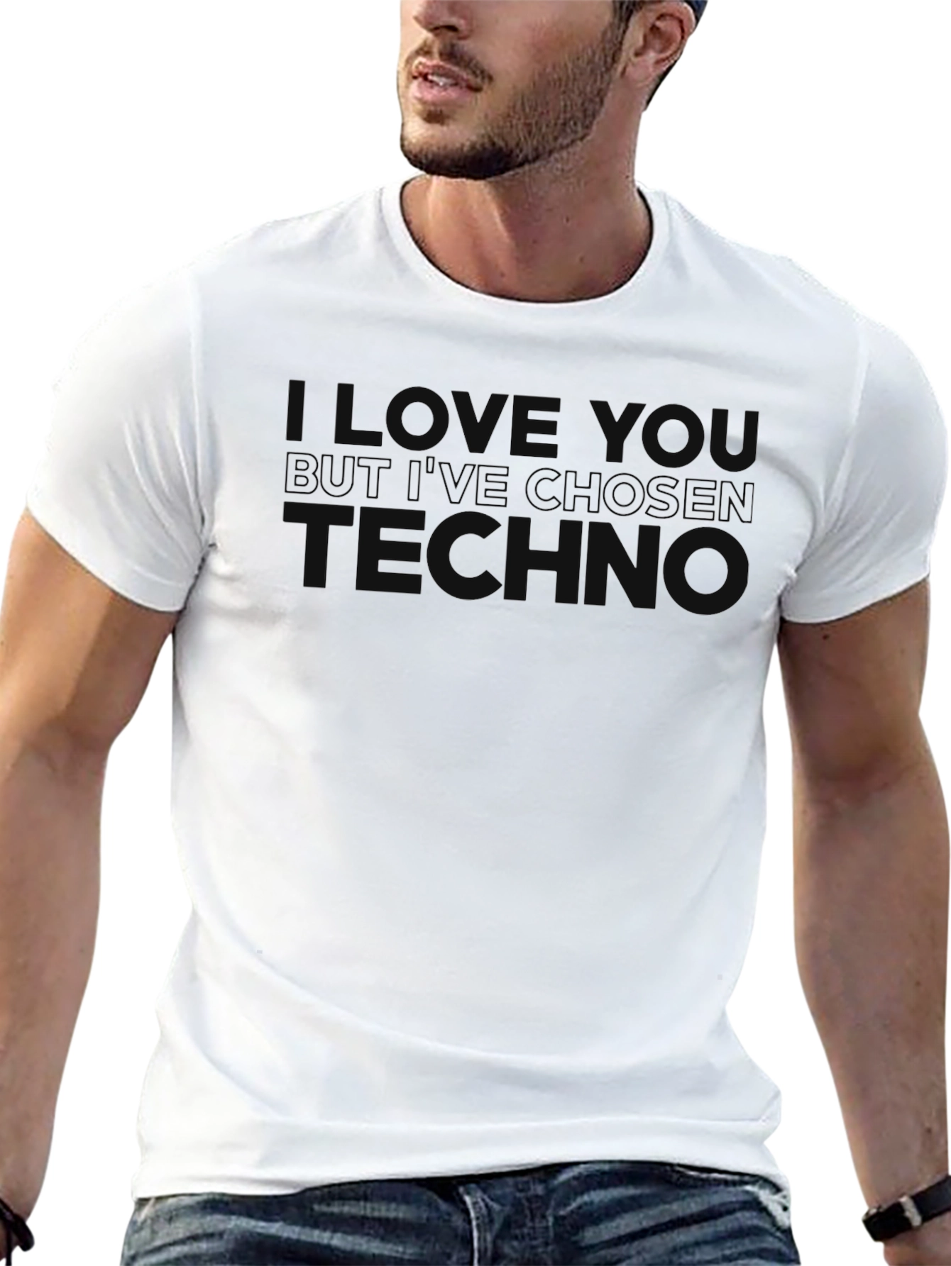 I Love You But Techno T-Shirt