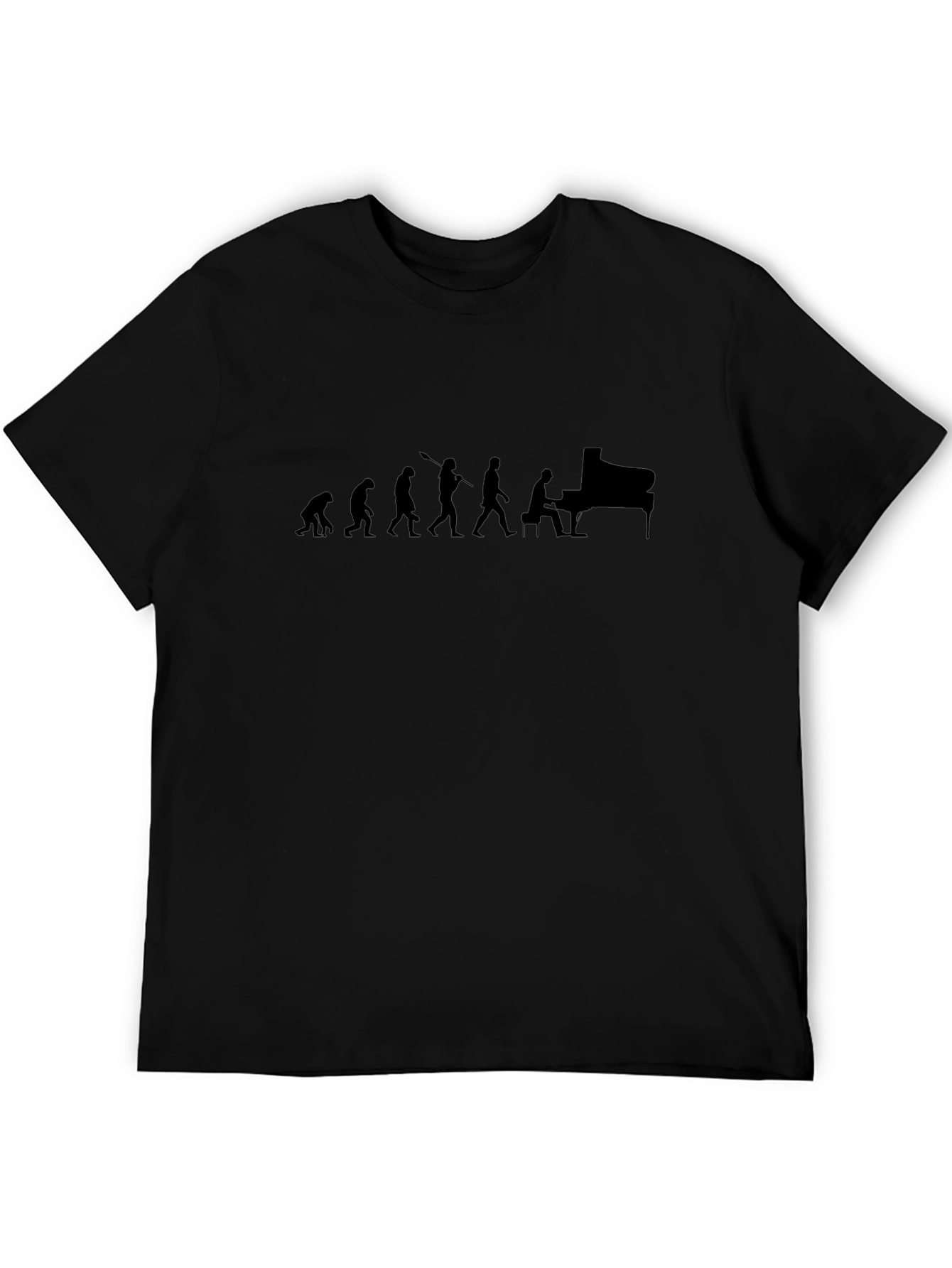 Piano Evolution Graphic Tee