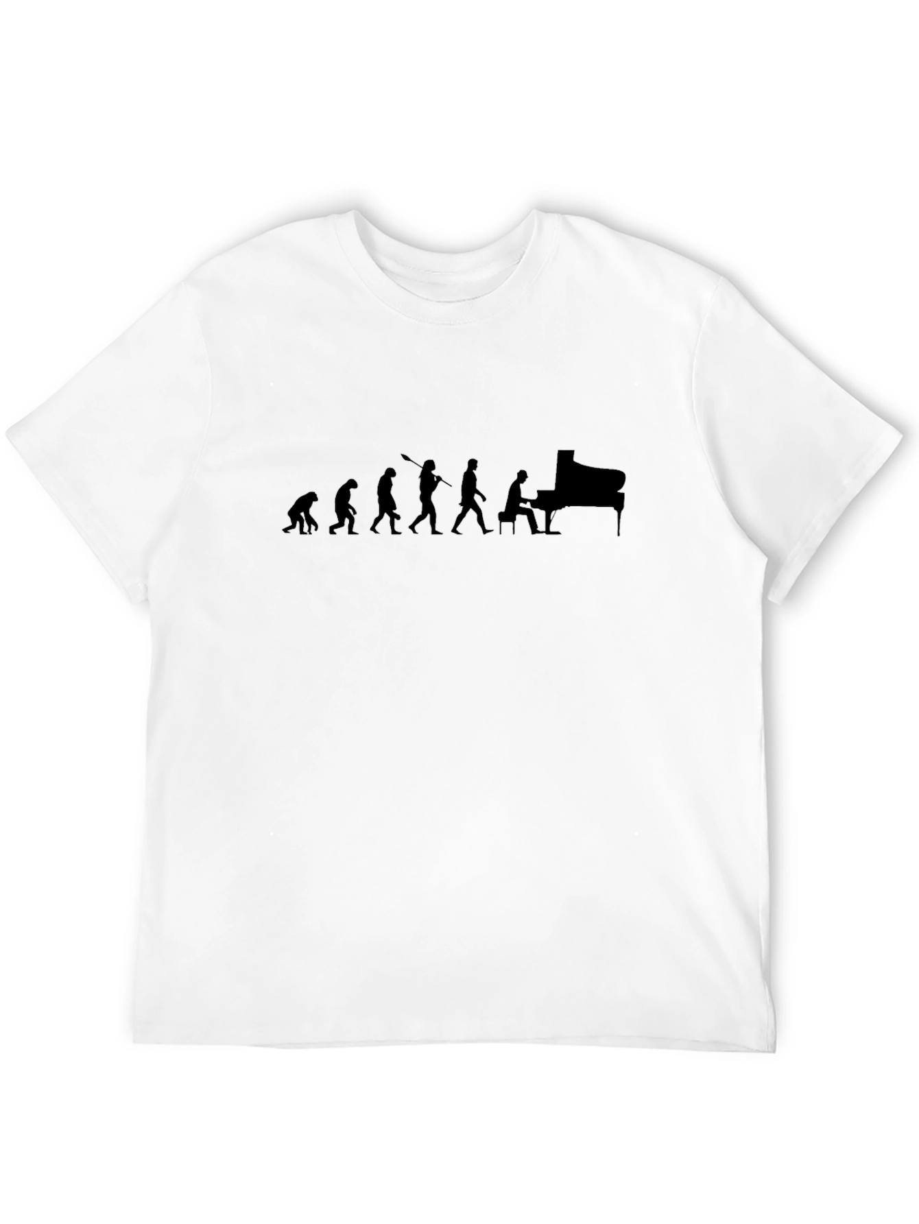 Piano Evolution Graphic Tee