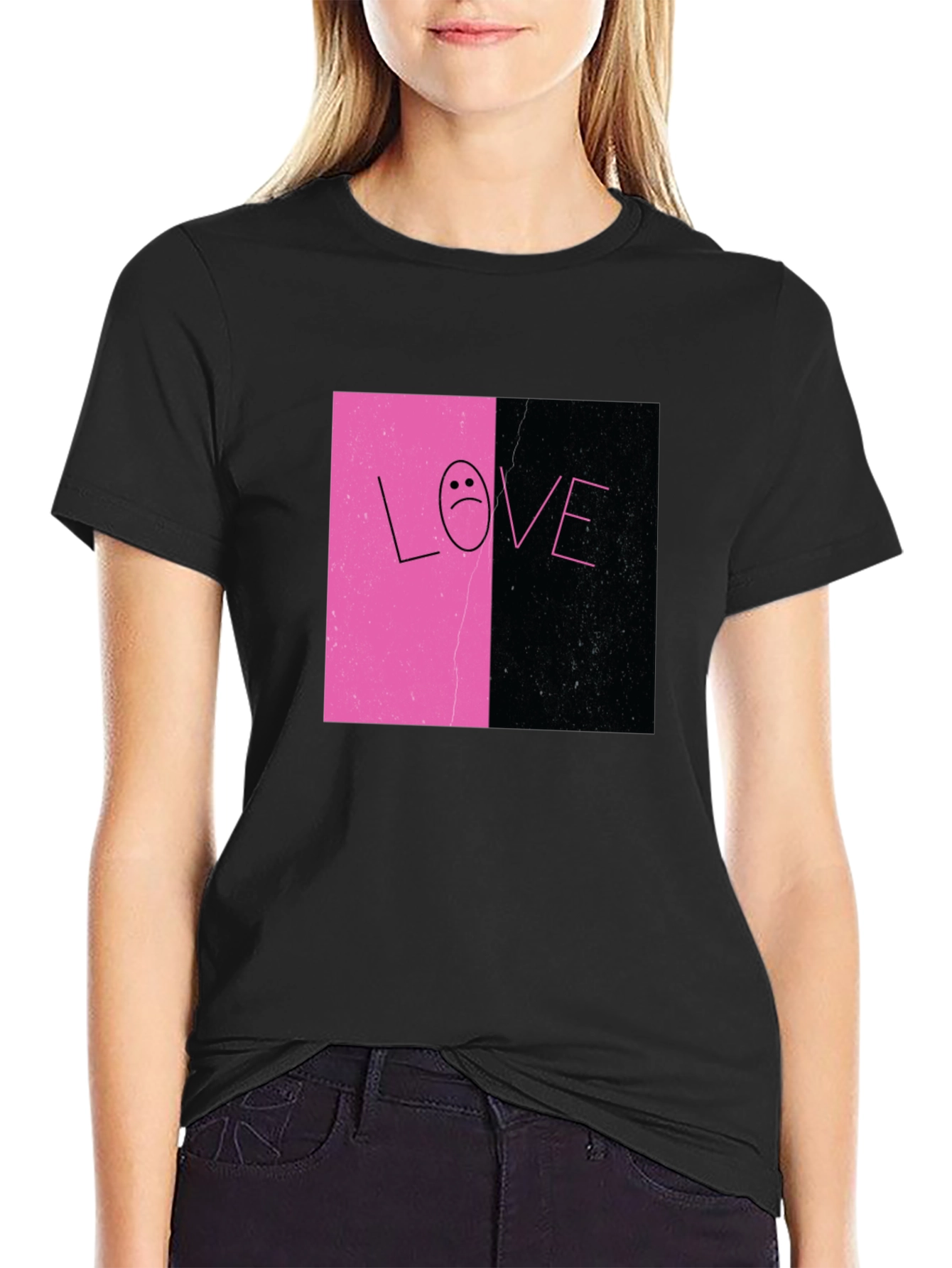 Lil Peep Inspired Love Tee - Black