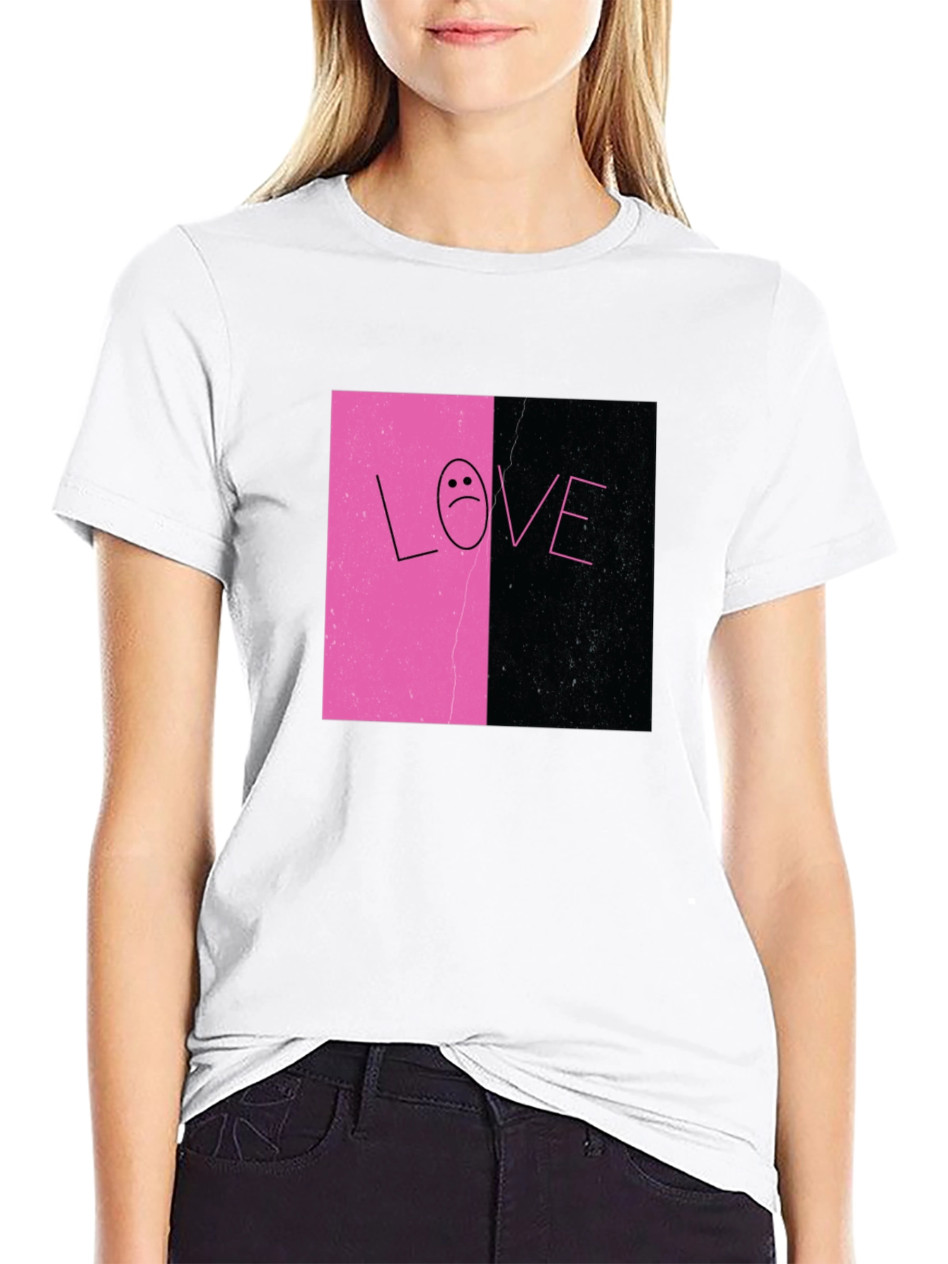 Lil Peep Inspired Love Tee - Black