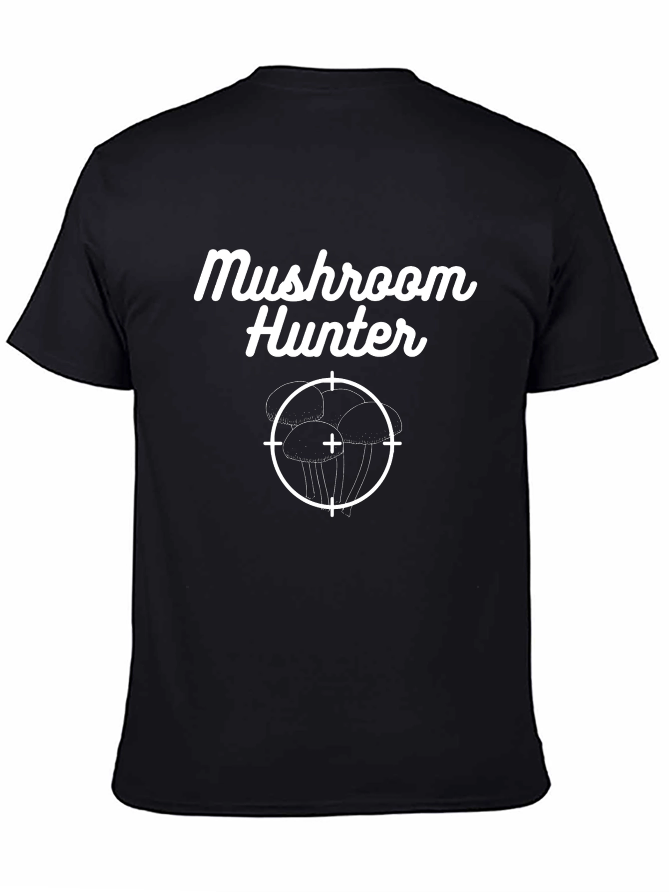 Mushroom Hunter Black T-Shirt
