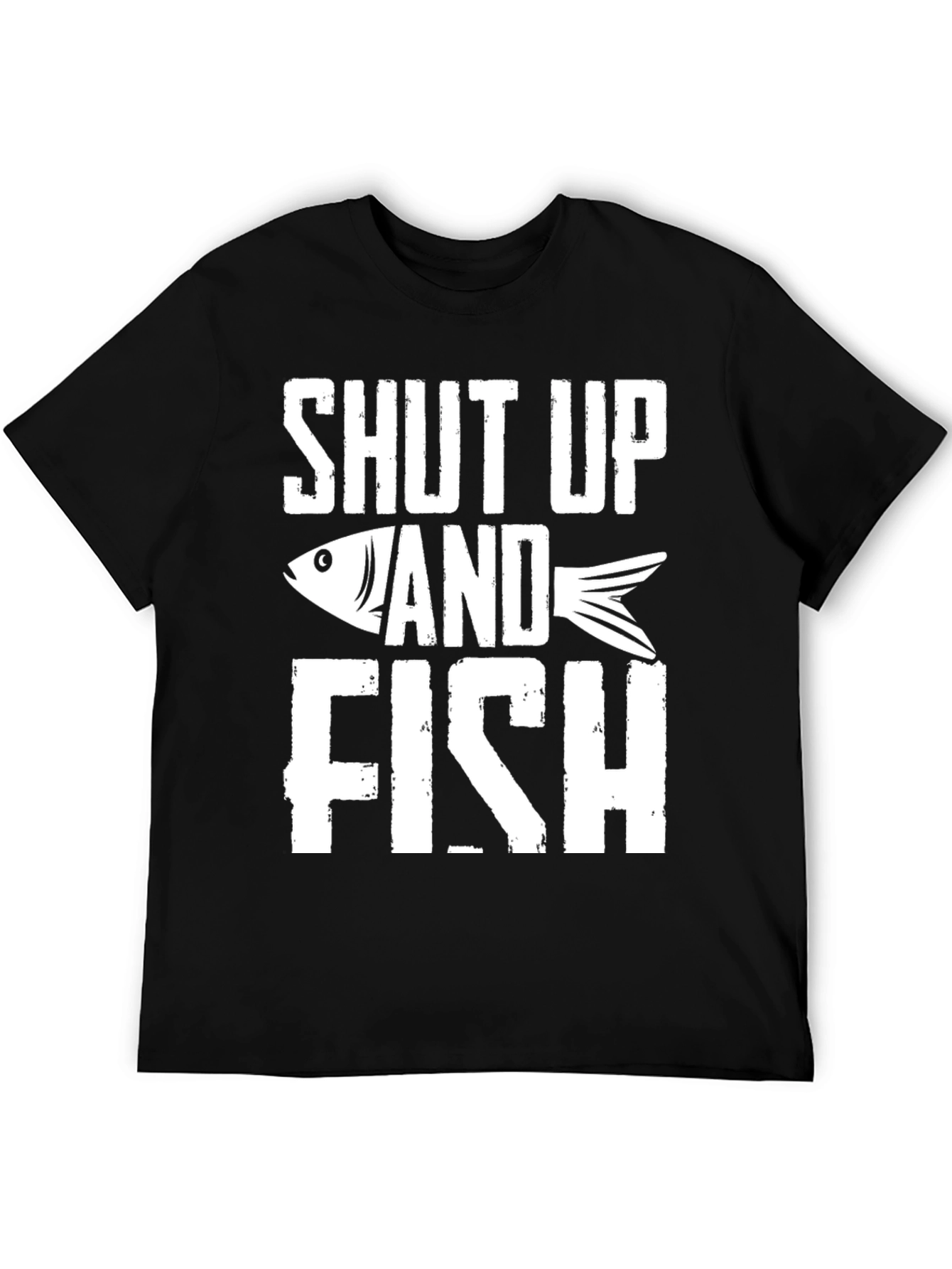 Shut Up and Fish Graphic Tee