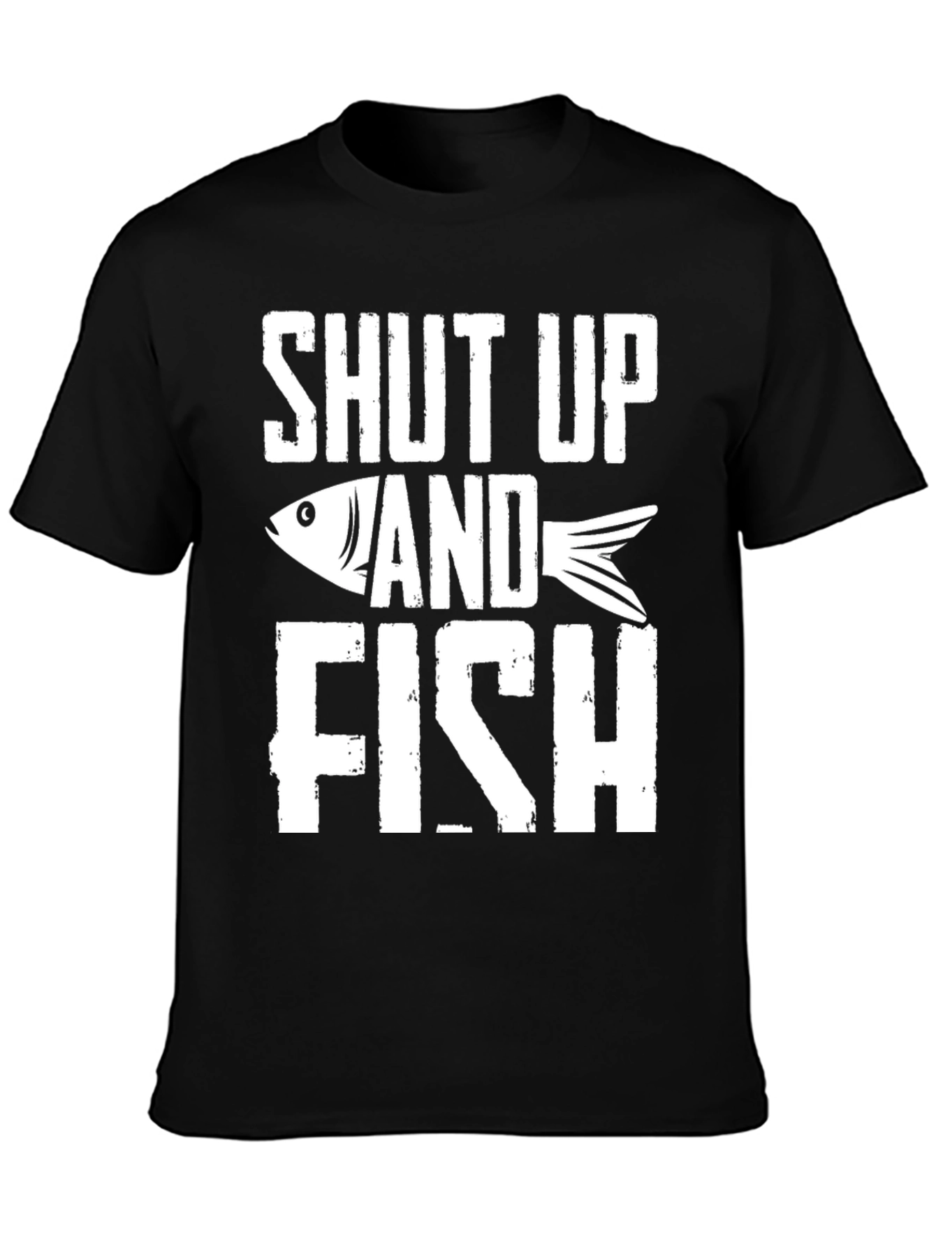 Shut Up and Fish Graphic Tee