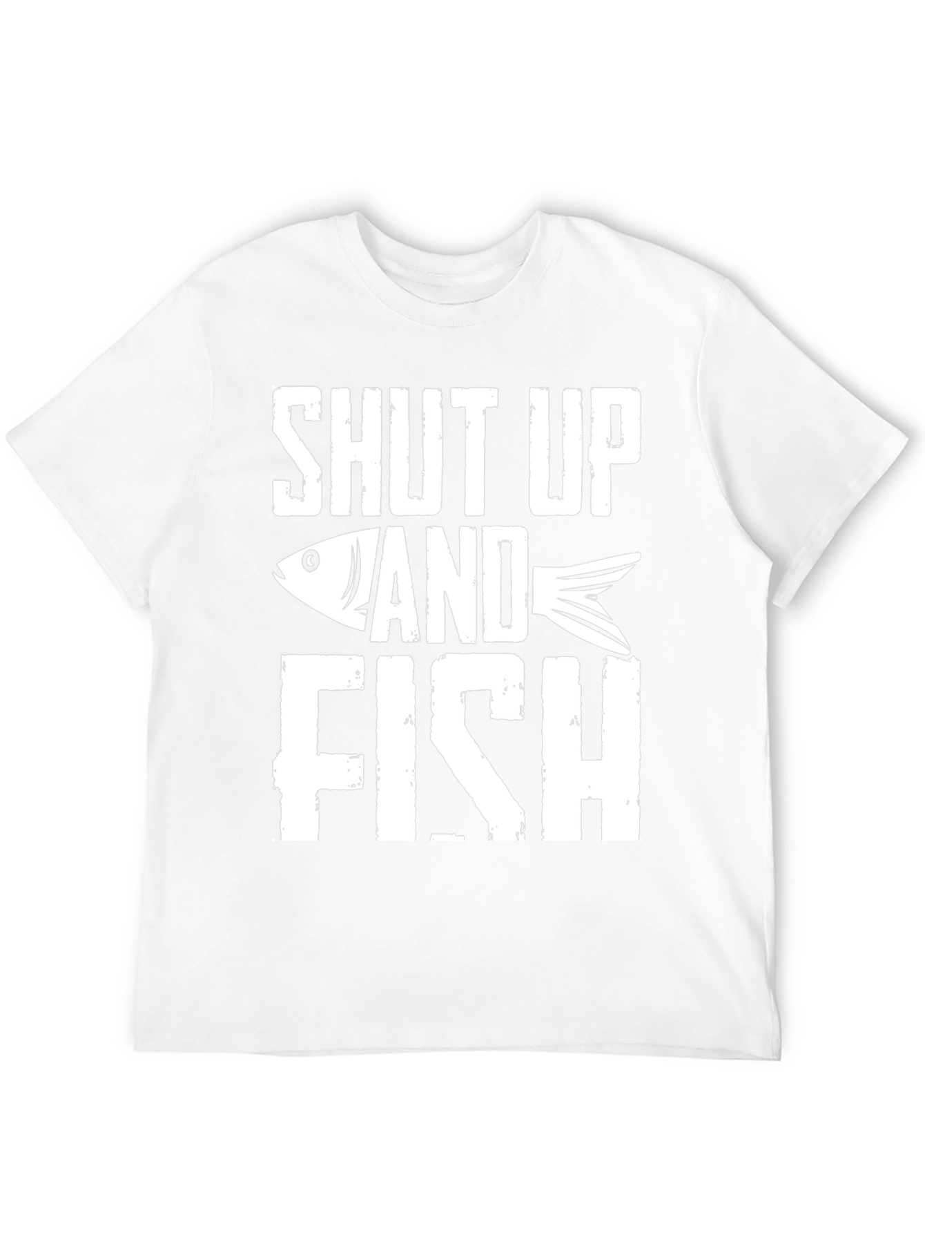 Shut Up and Fish Graphic Tee