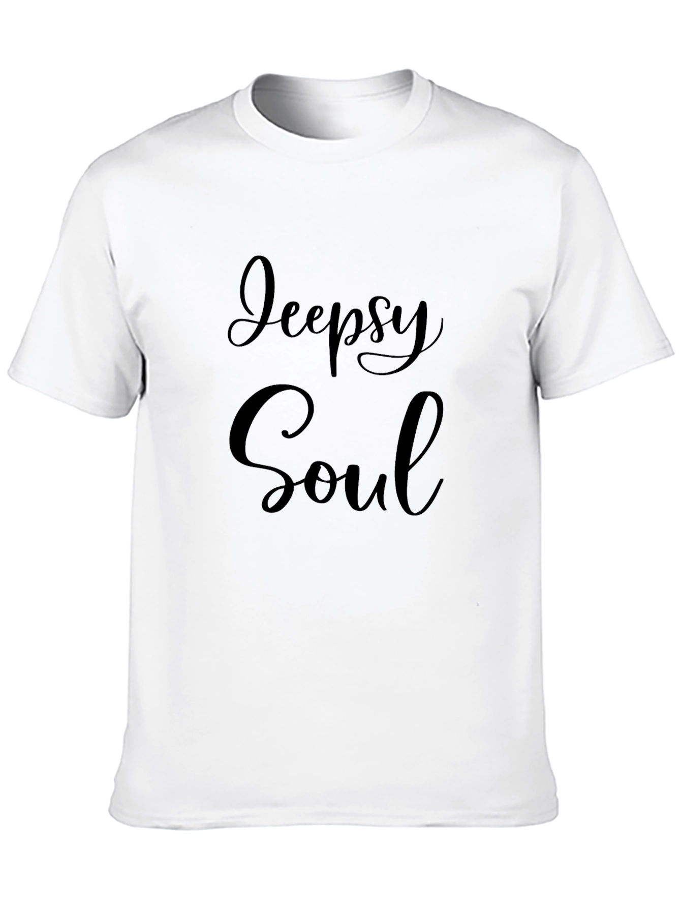 Jeepsy Soul Black Tee Casual Comfort