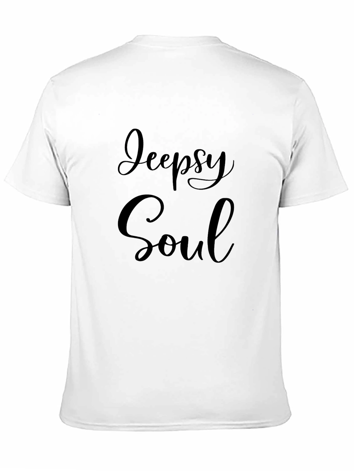 Jeepsy Soul Black Tee Casual Comfort