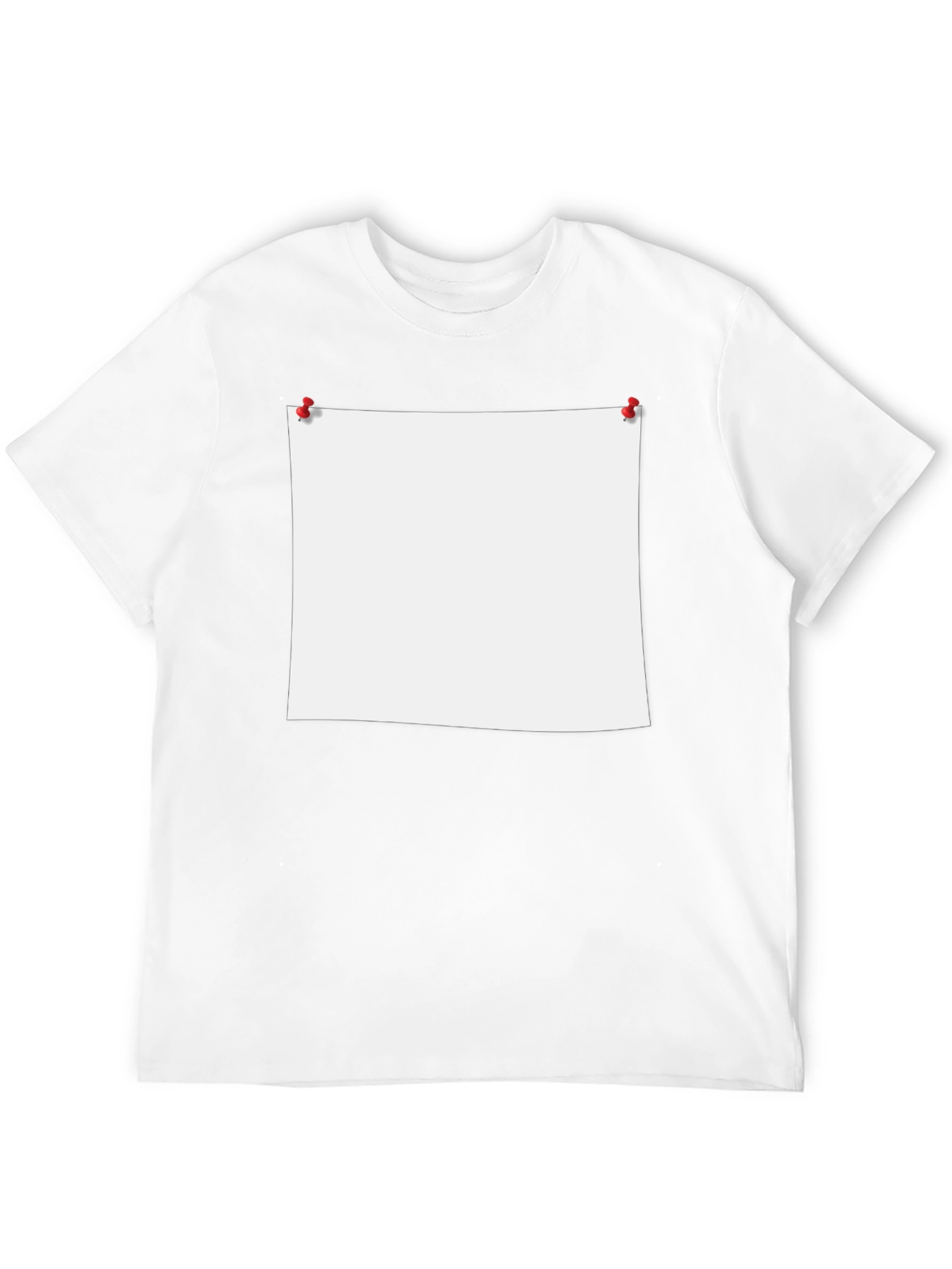 Novelty Black T-Shirt with Customizable Note Design