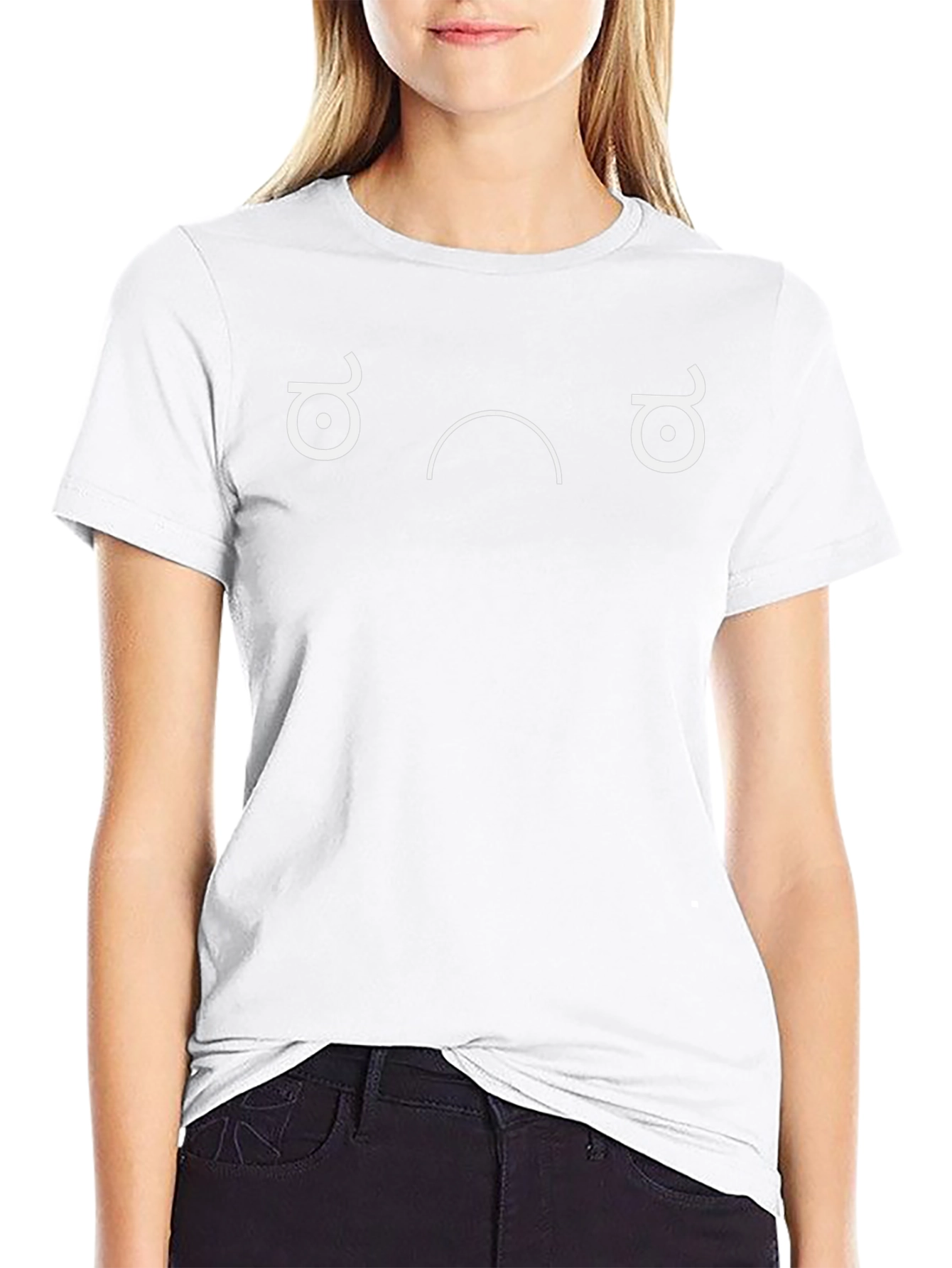 Sad Face T-Shirt - Express Yourself with Style!
