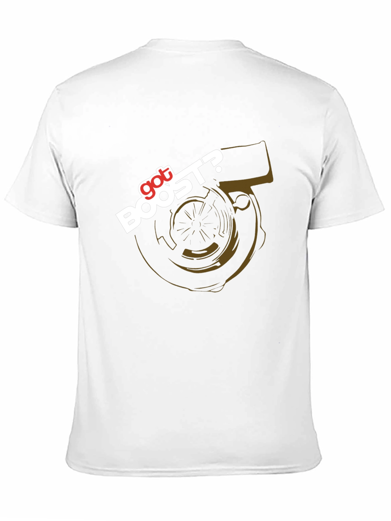 Got Boost? Turbo Graphic Black T-Shirt