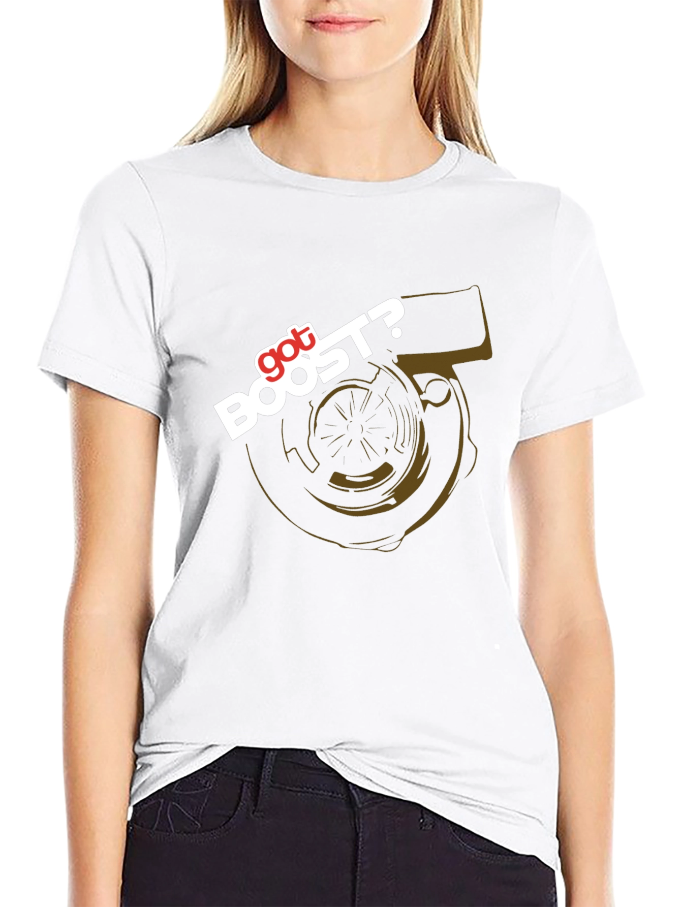Got Boost? Turbo Graphic Black T-Shirt