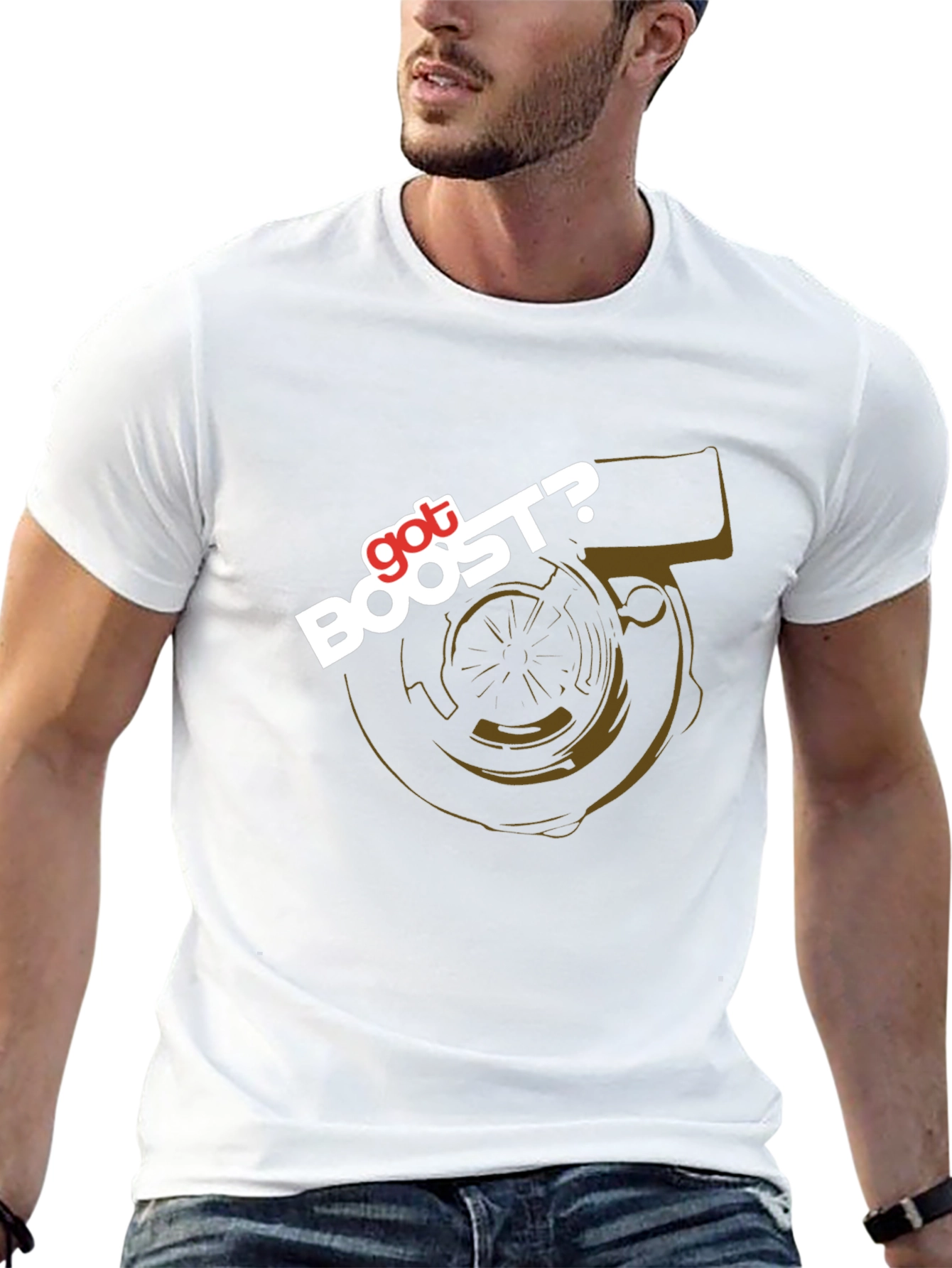 Got Boost? Turbo Graphic Black T-Shirt