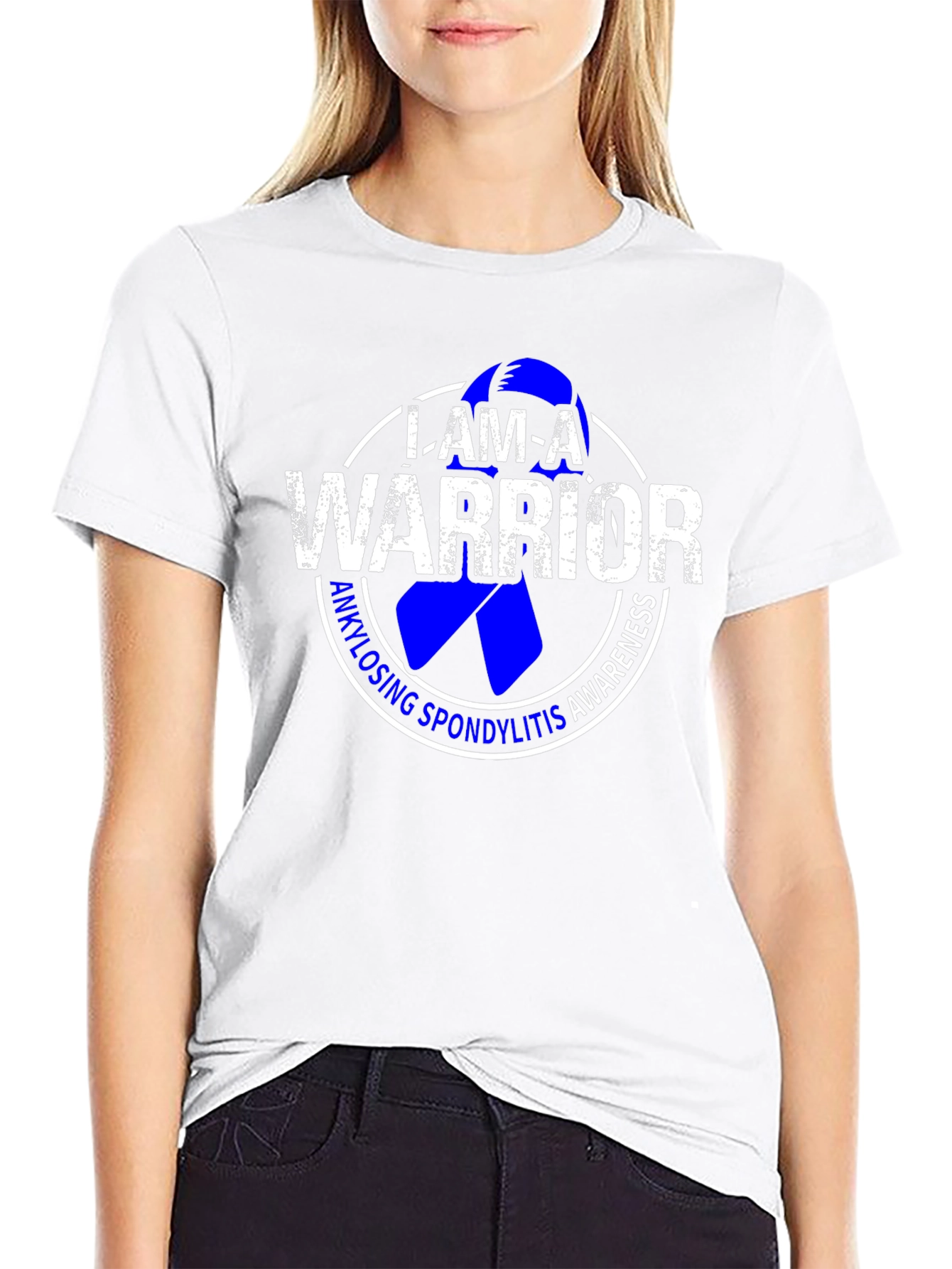 Ankylosing Spondylitis Awareness Warrior T-Shirt