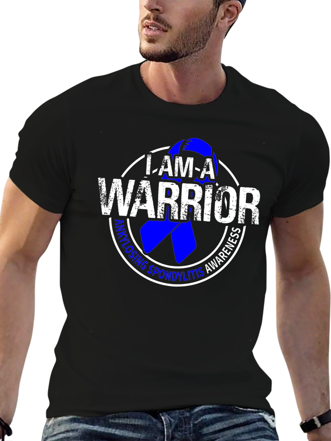 Ankylosing Spondylitis Awareness Warrior T-Shirt