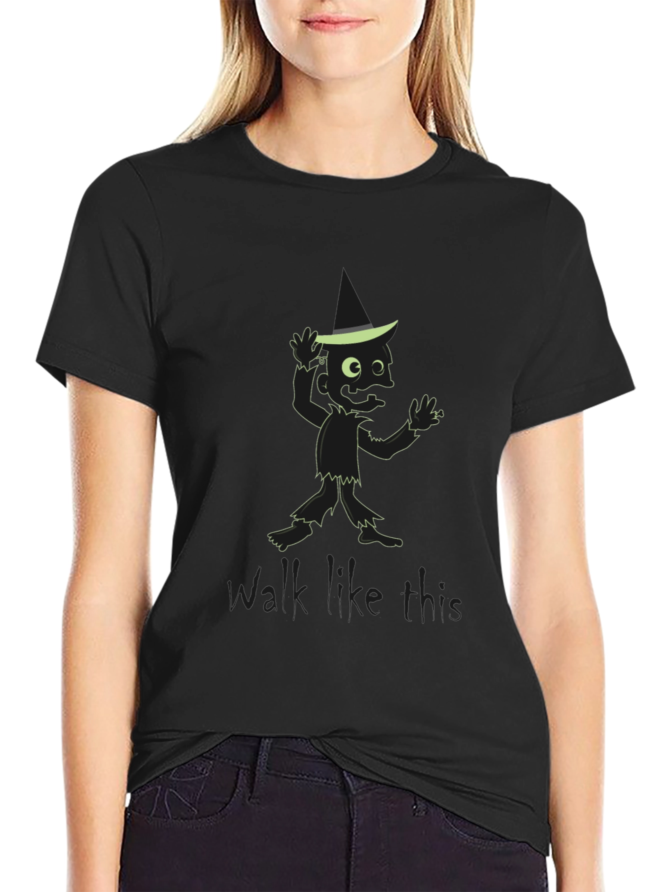 Zombie Walk T-Shirt - Black Cotton Tee