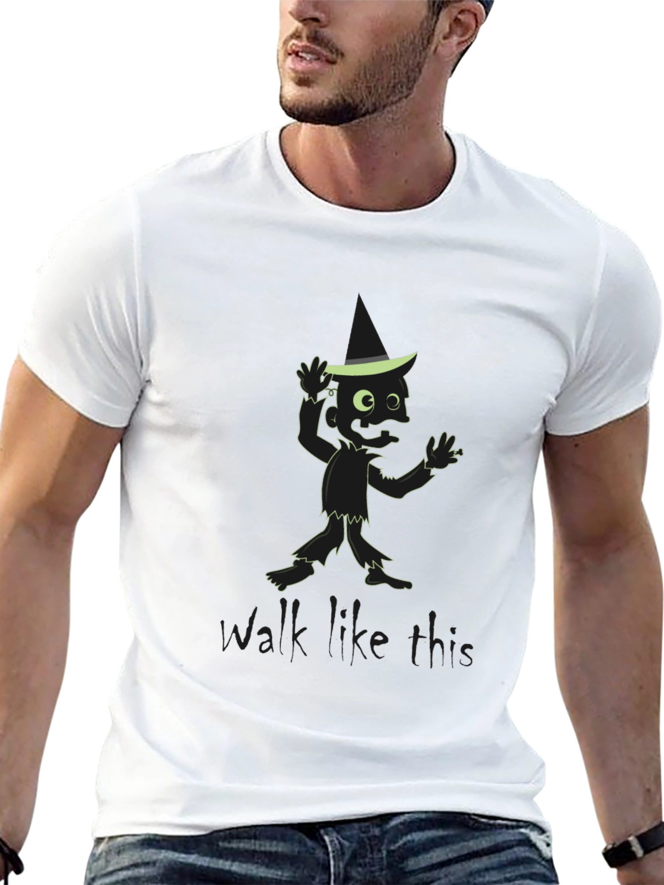 Zombie Walk T-Shirt - Black Cotton Tee