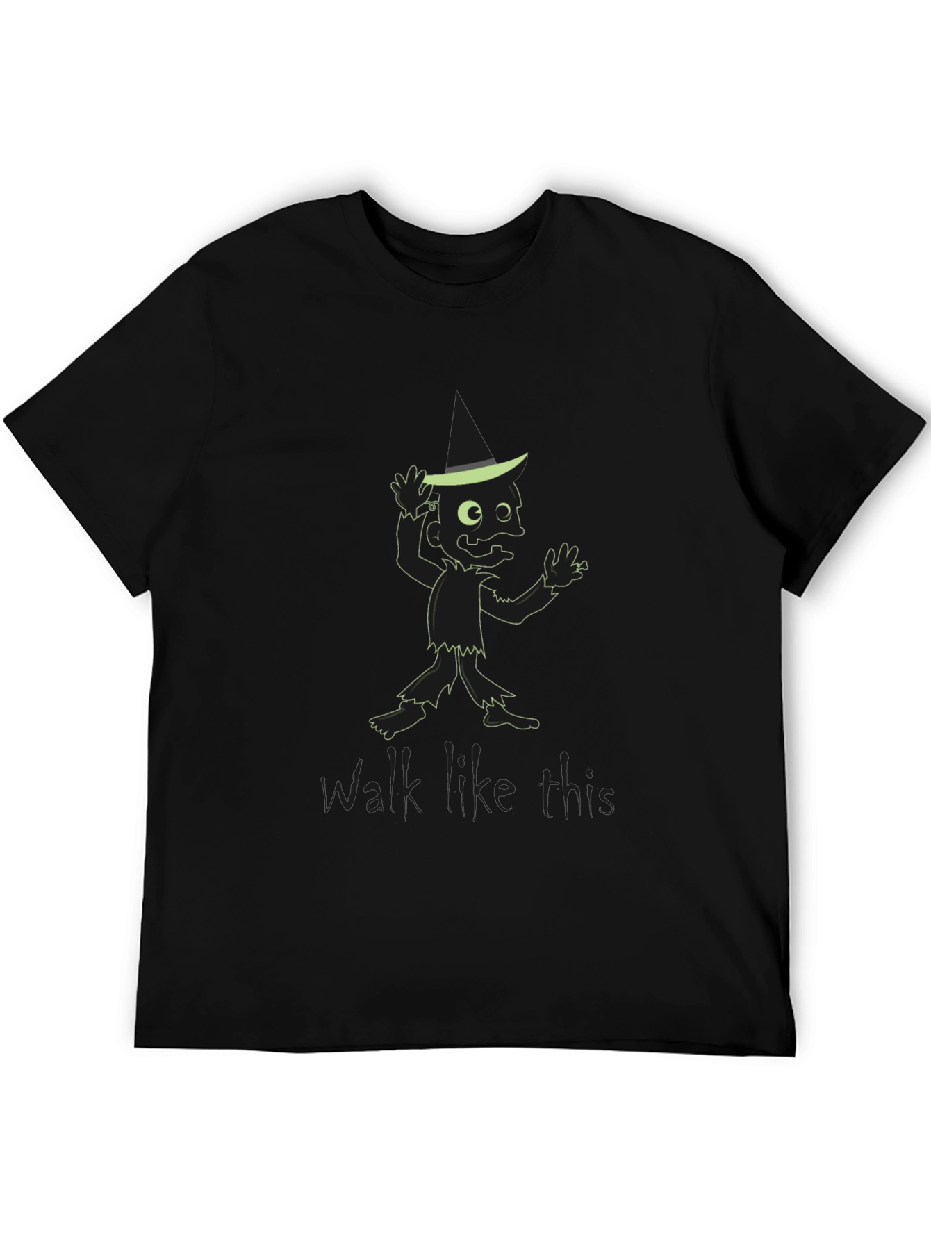 Zombie Walk T-Shirt - Black Cotton Tee