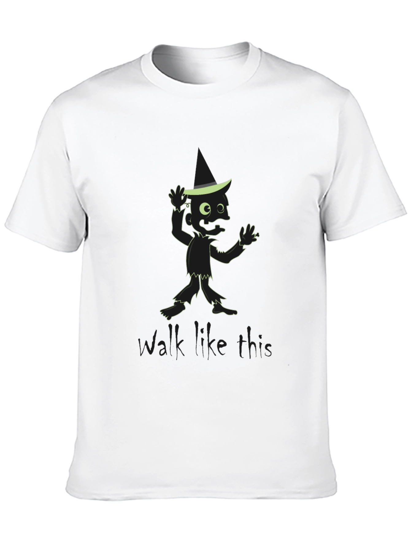 Zombie Walk T-Shirt - Black Cotton Tee