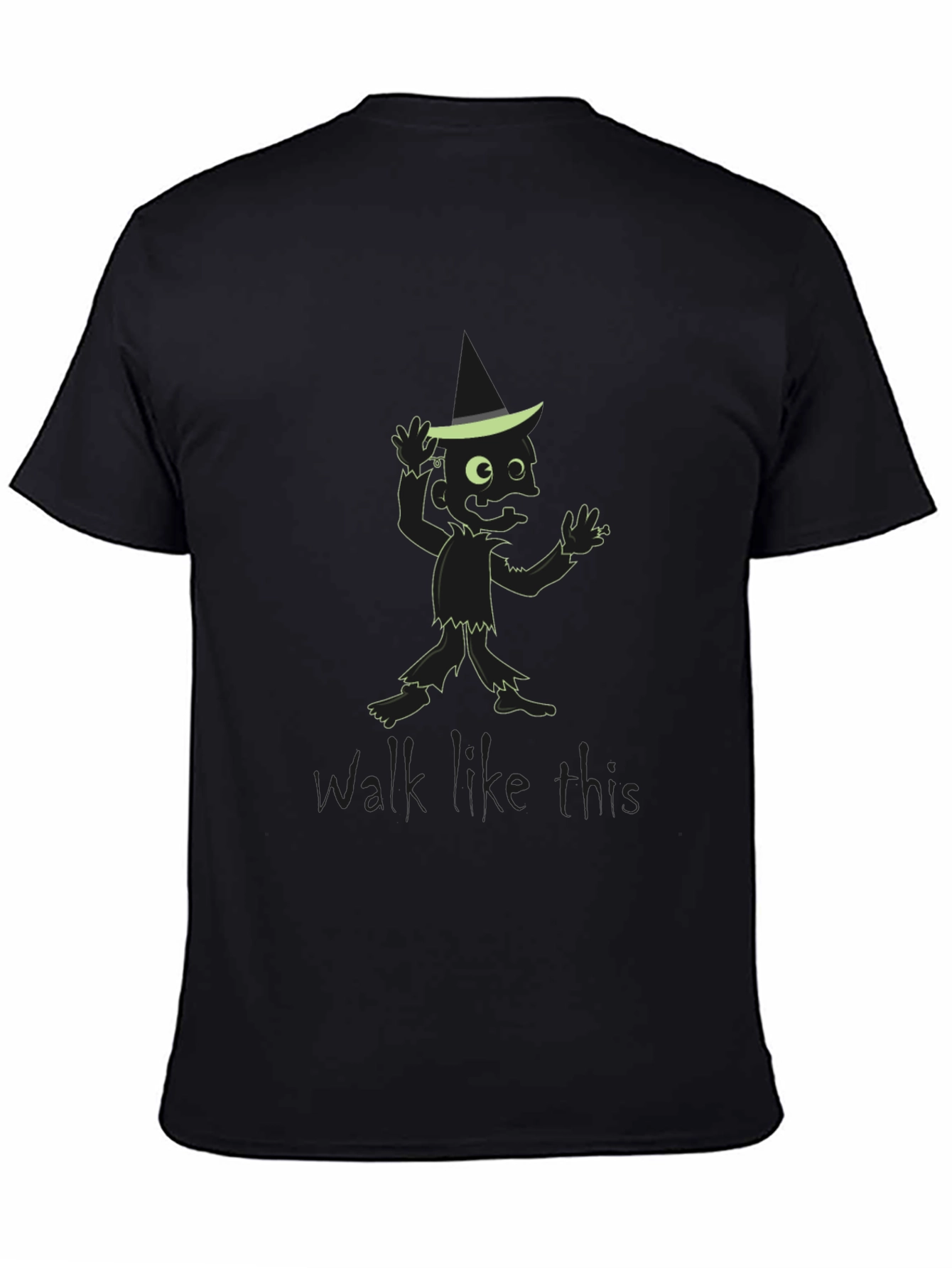 Zombie Walk T-Shirt - Black Cotton Tee