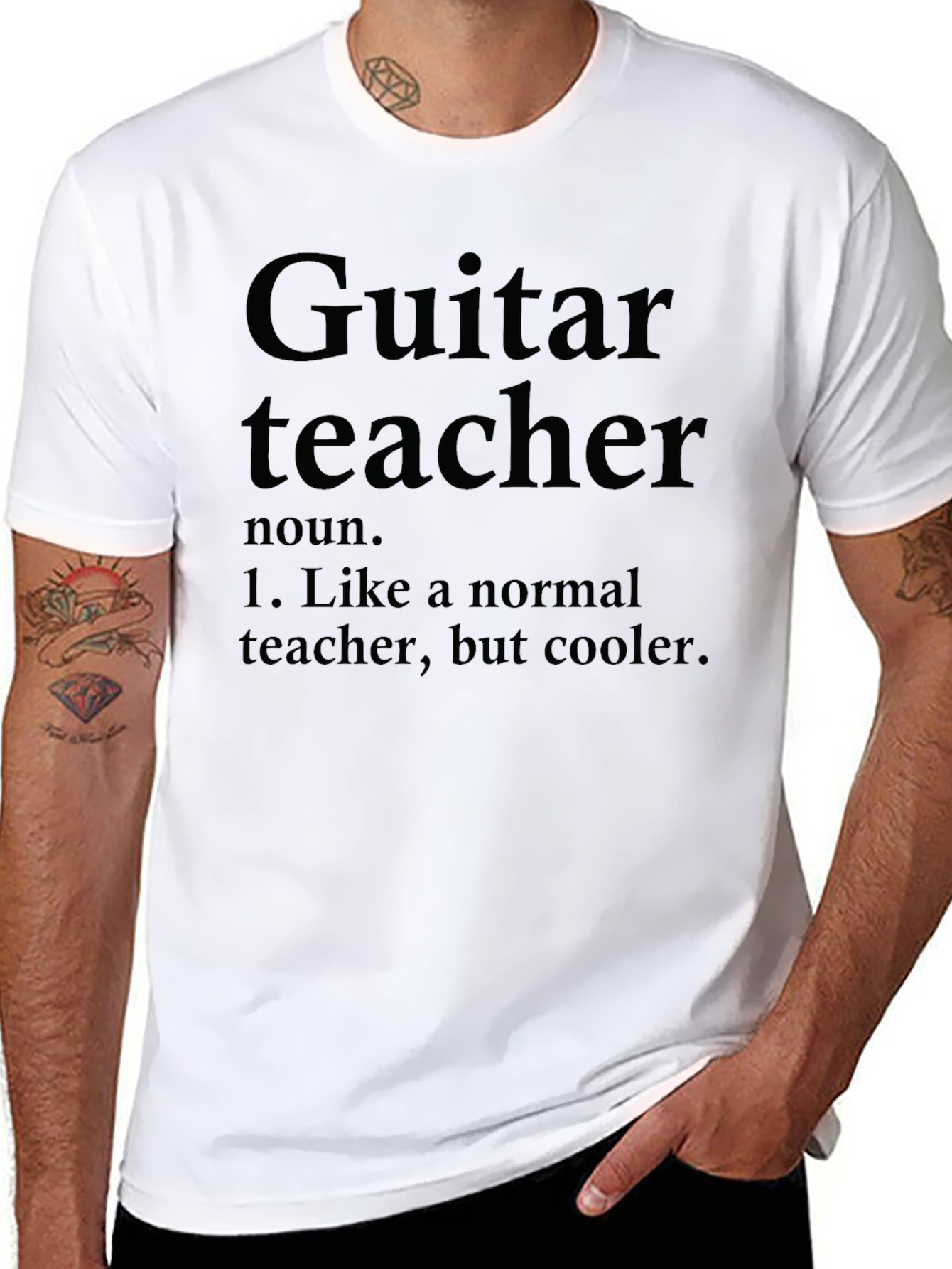 Guitar Teacher Definition T-Shirt