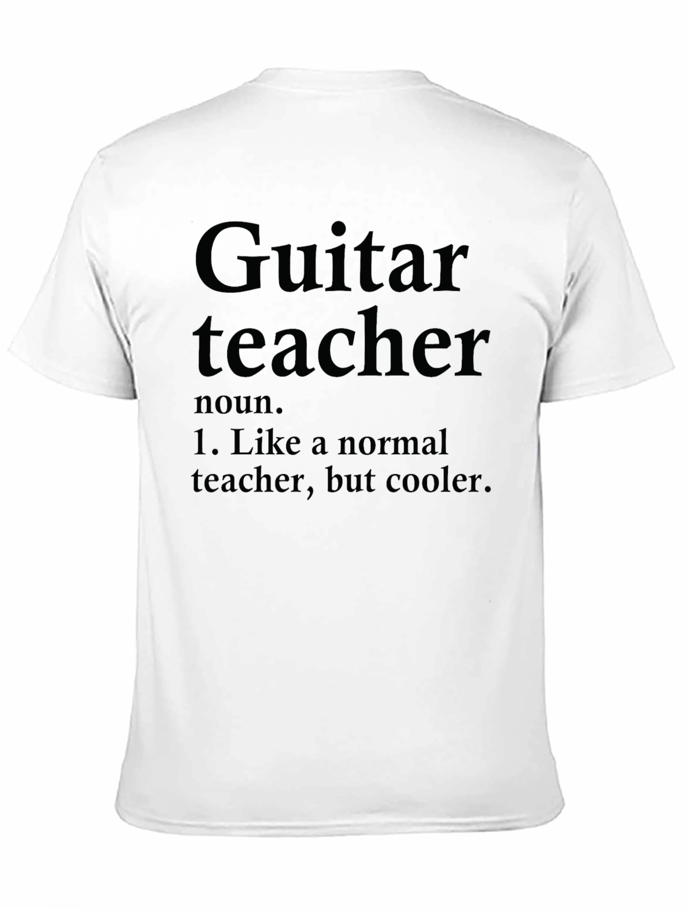 Guitar Teacher Definition T-Shirt