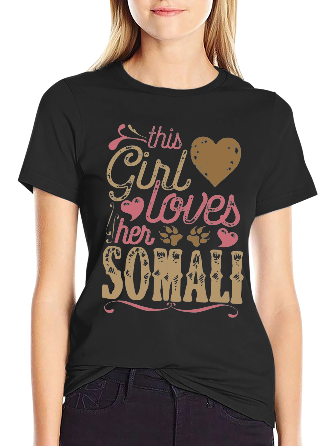 This Girl Loves Her Somali T-Shirt