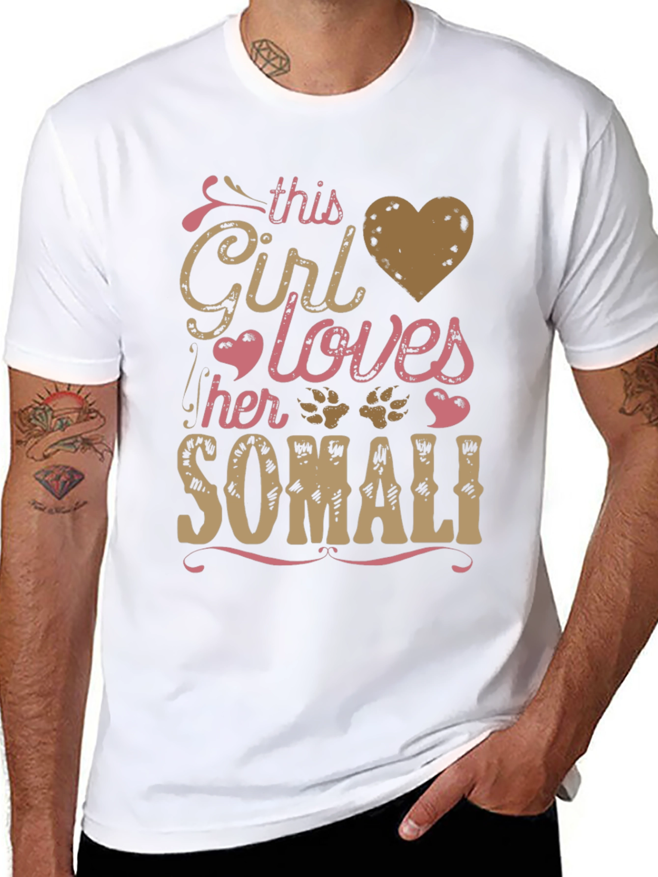 This Girl Loves Her Somali T-Shirt