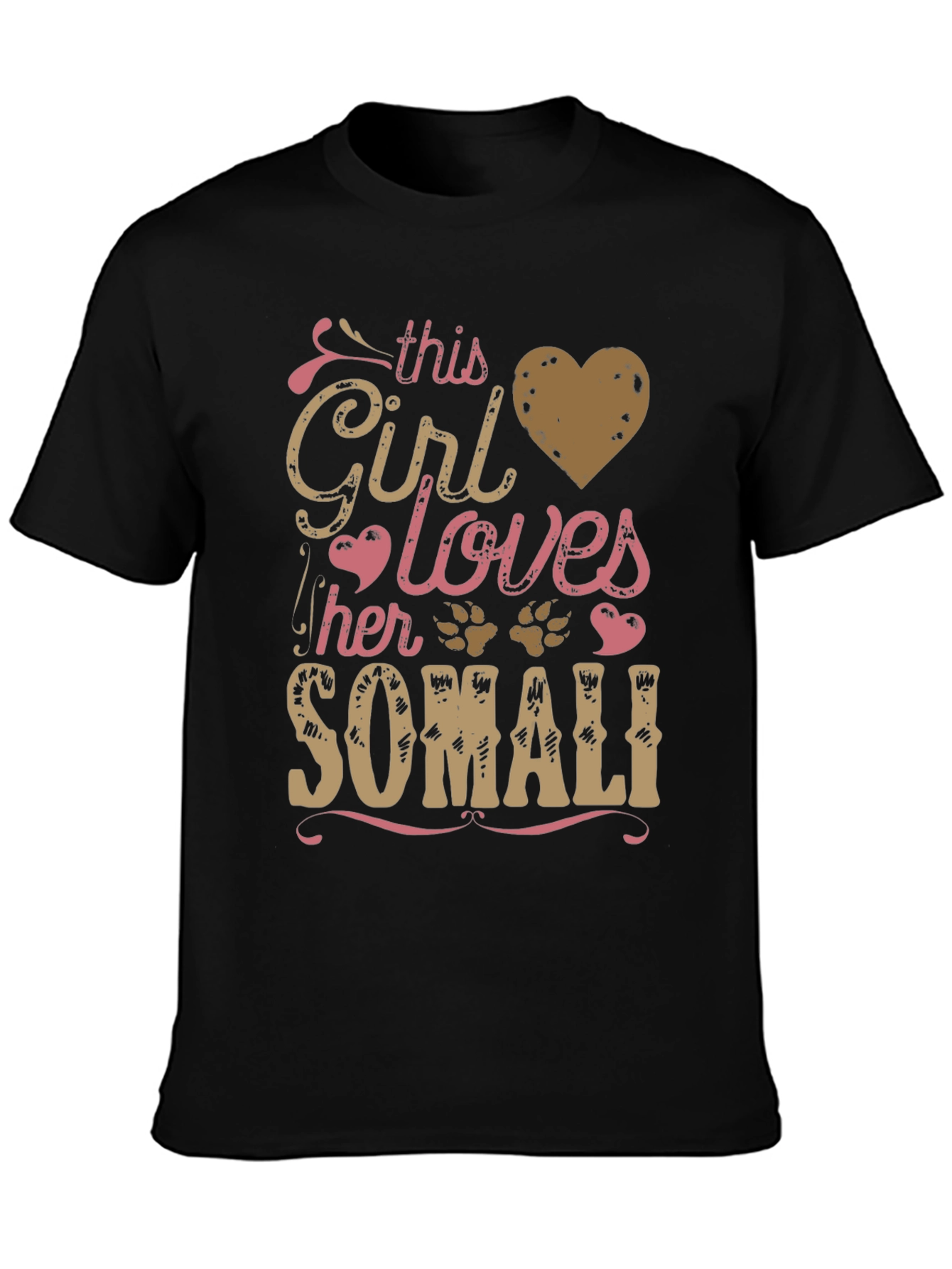 This Girl Loves Her Somali T-Shirt