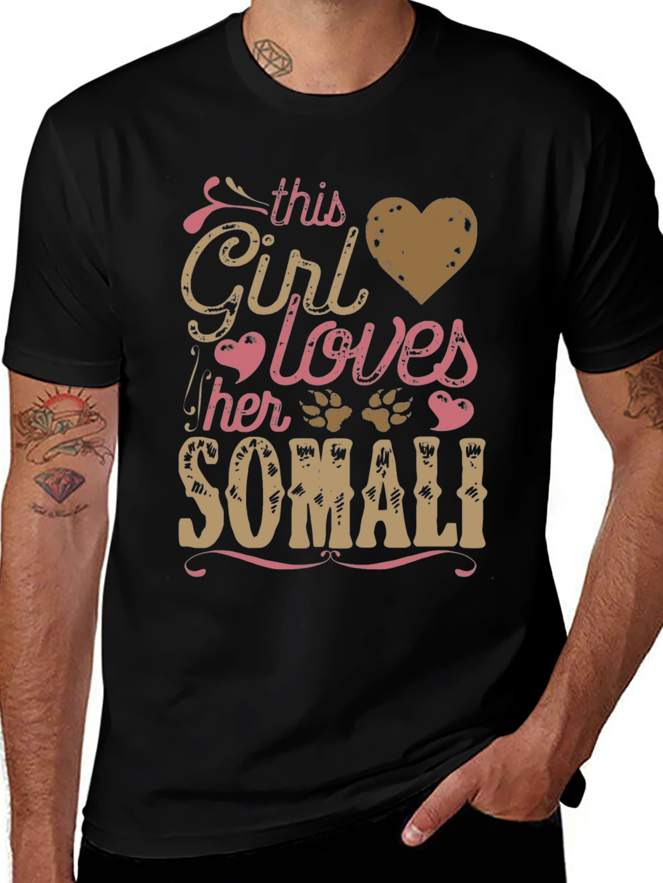 This Girl Loves Her Somali T-Shirt