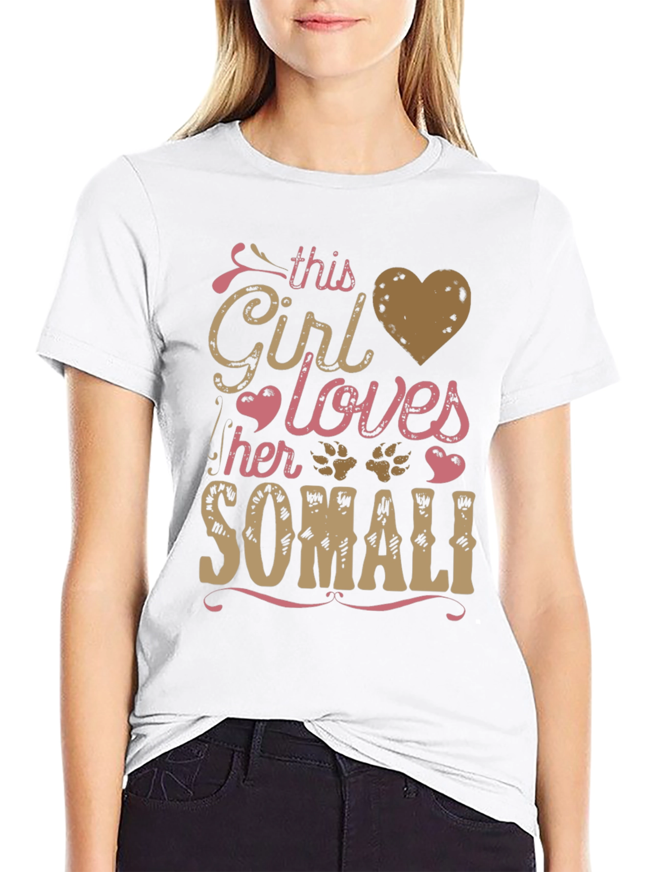 This Girl Loves Her Somali T-Shirt