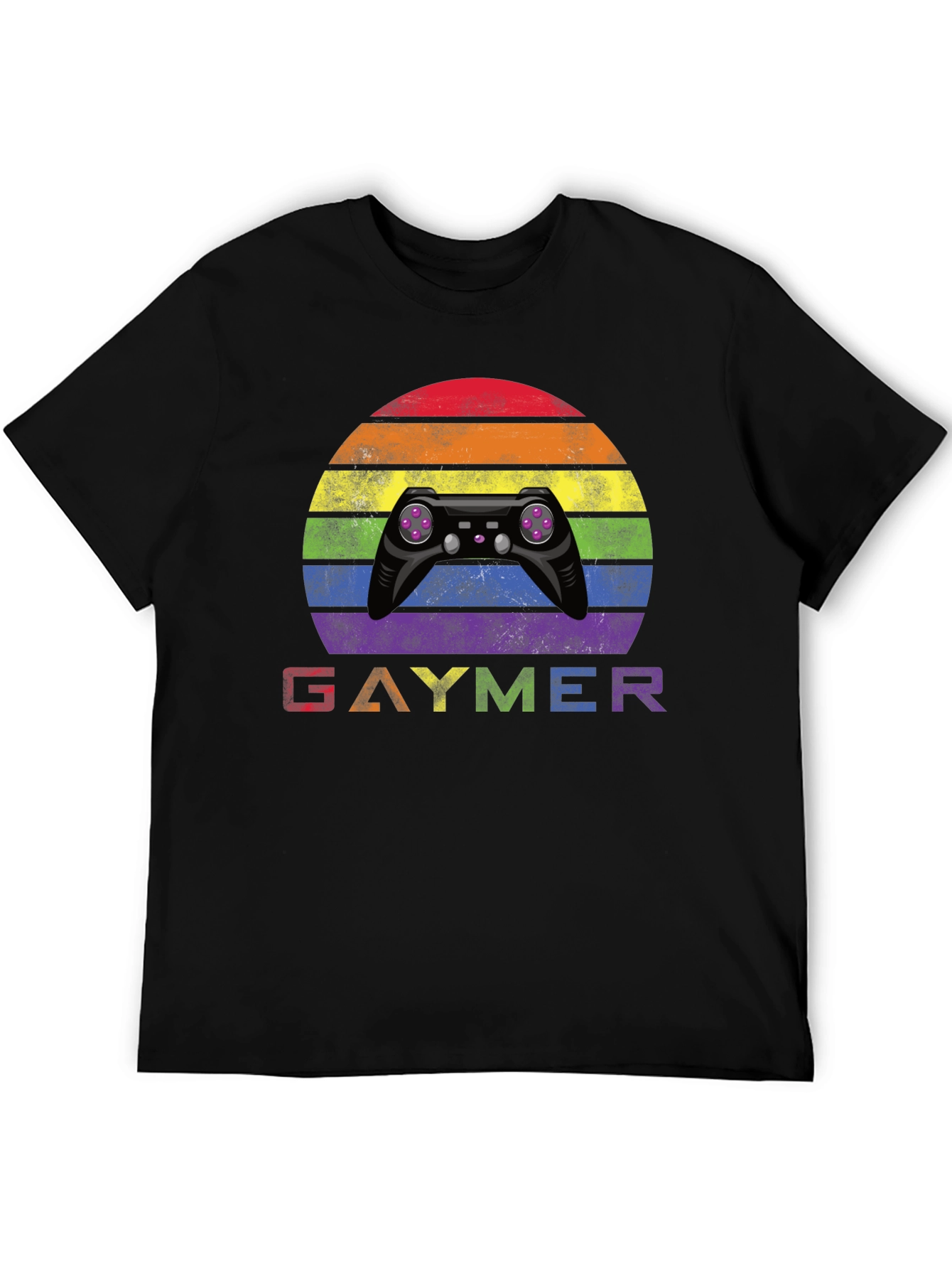 Gaymer Rainbow T-Shirt - Pride Gaming Apparel
