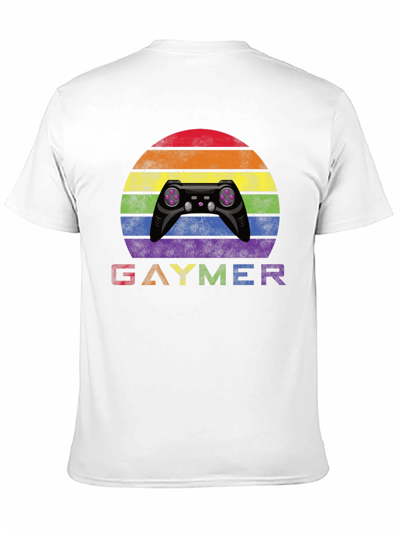 Gaymer Rainbow T-Shirt - Pride Gaming Apparel