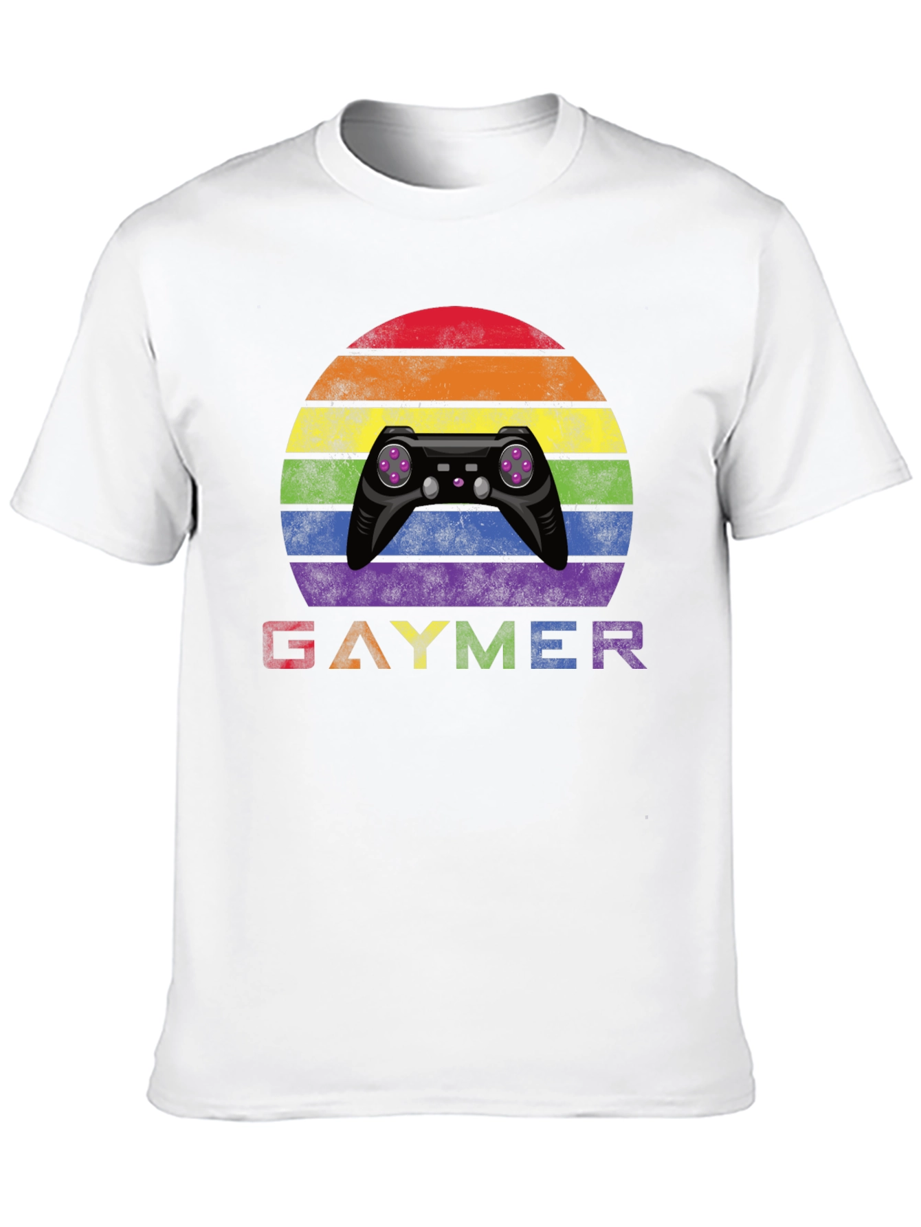 Gaymer Rainbow T-Shirt - Pride Gaming Apparel