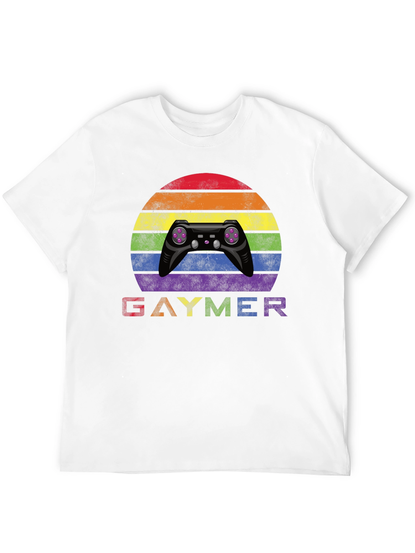Gaymer Rainbow T-Shirt - Pride Gaming Apparel