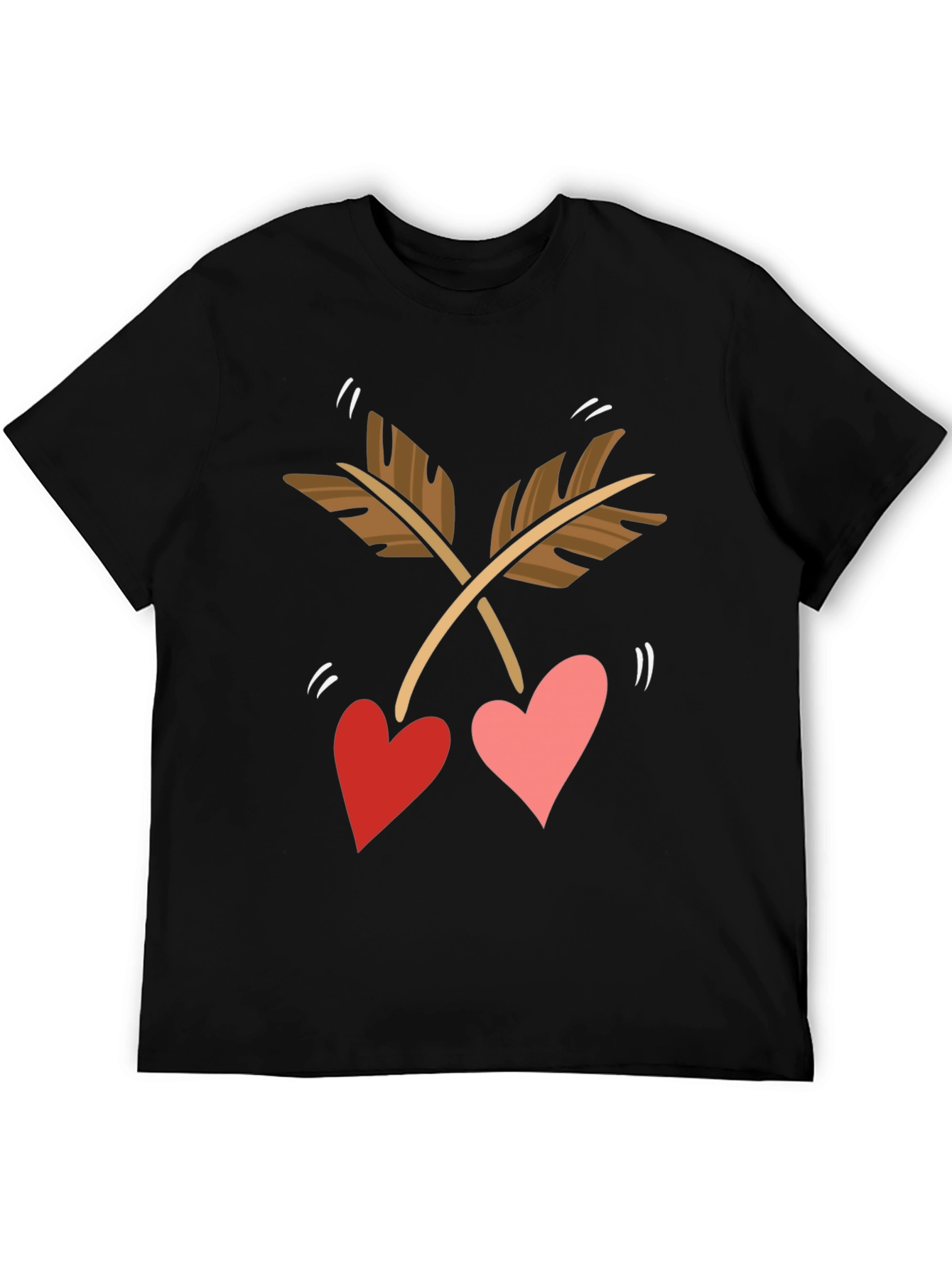 Heart Arrow T-Shirt - Valentines Day Tee