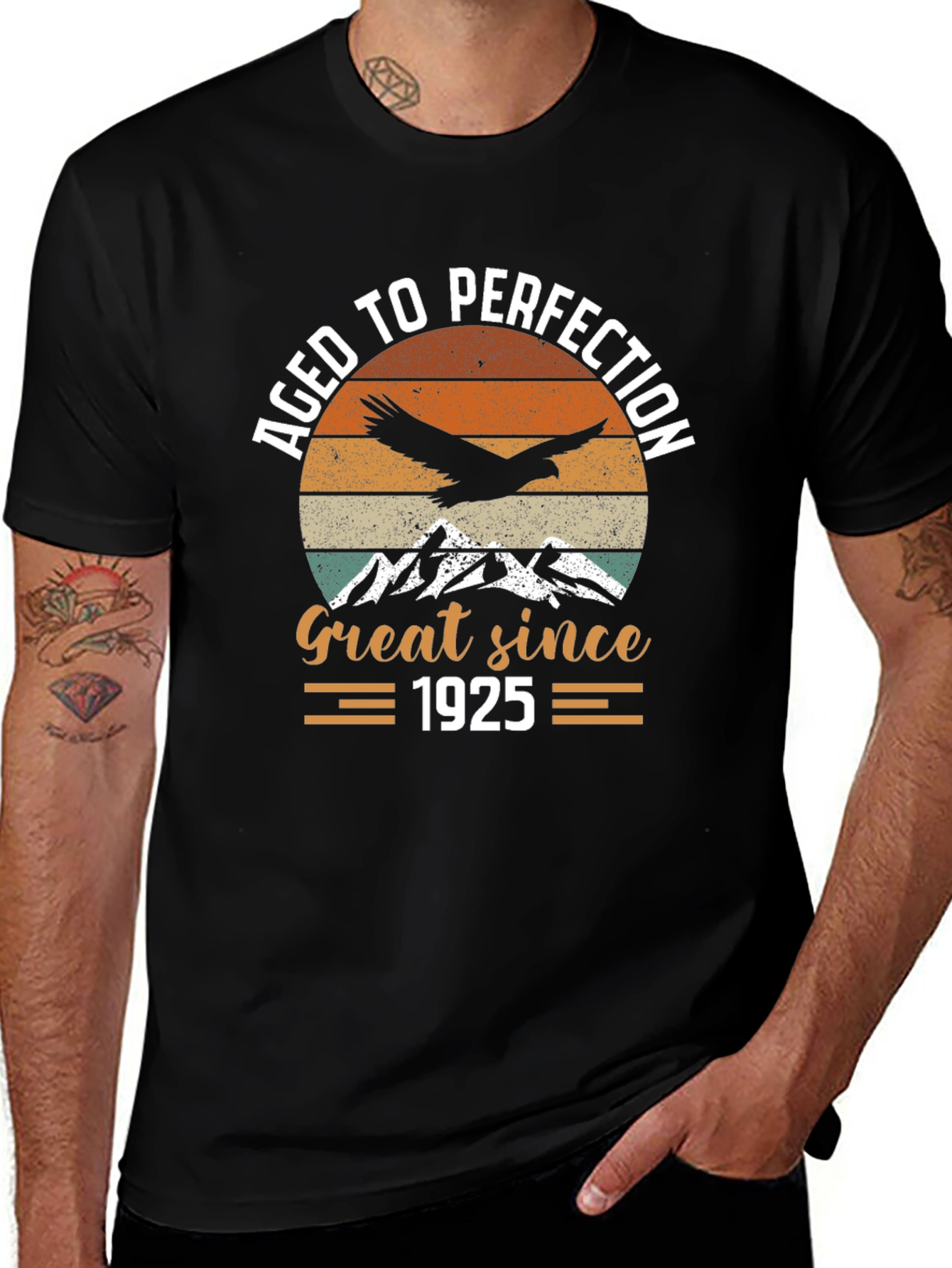 Aged to Perfection 1925 Graphic T-Shirt