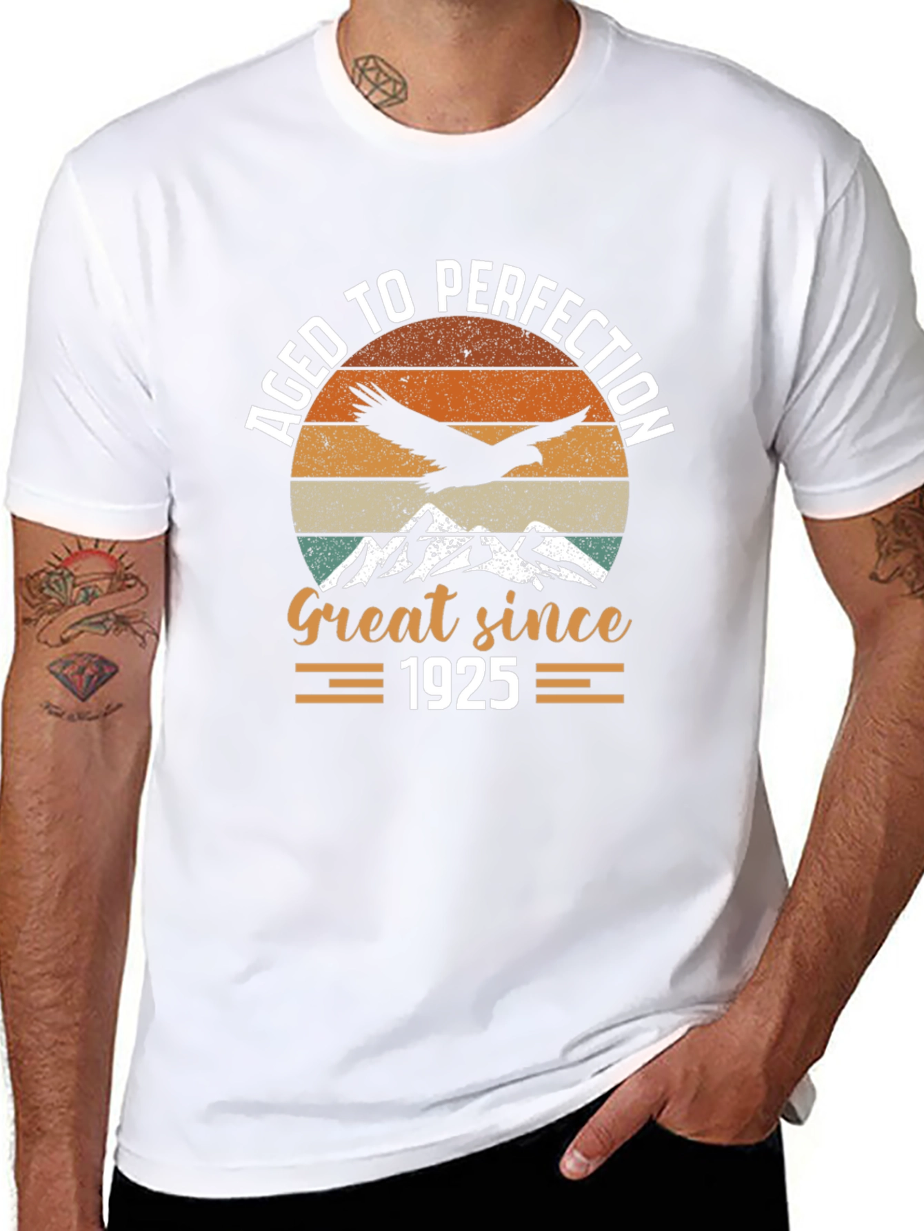 Aged to Perfection 1925 Graphic T-Shirt