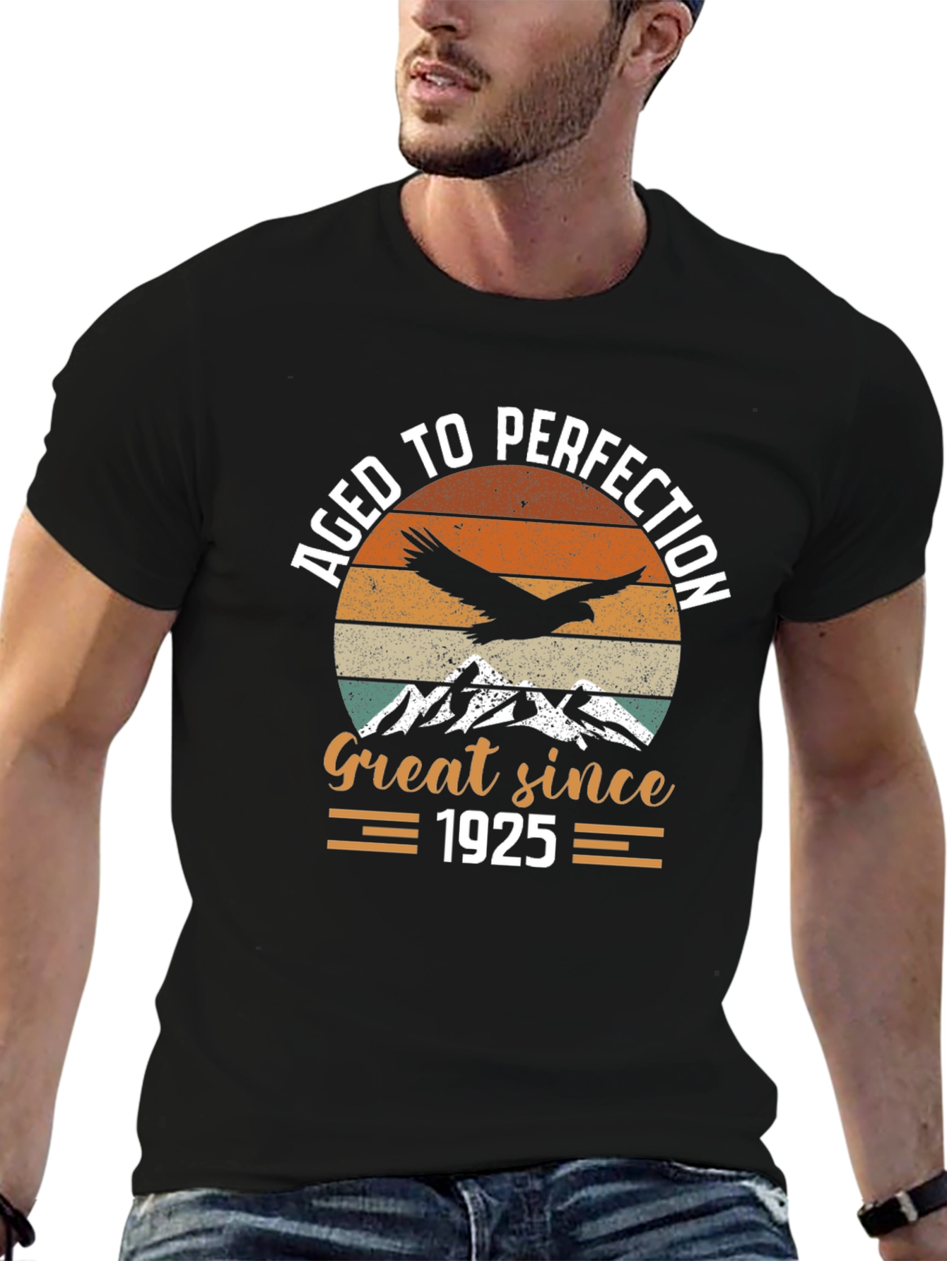 Aged to Perfection 1925 Graphic T-Shirt