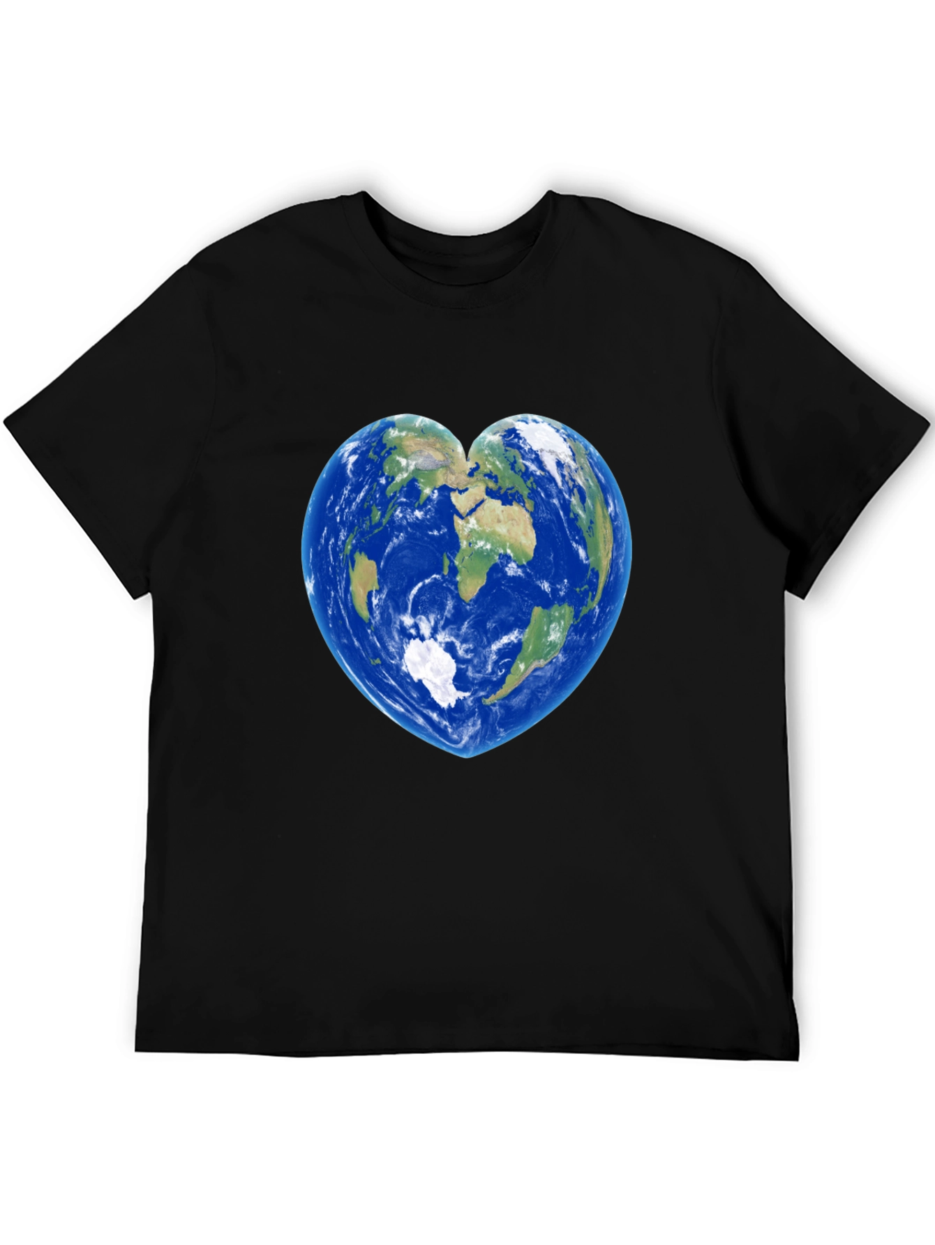 Earth Heart Graphic Tee - Black