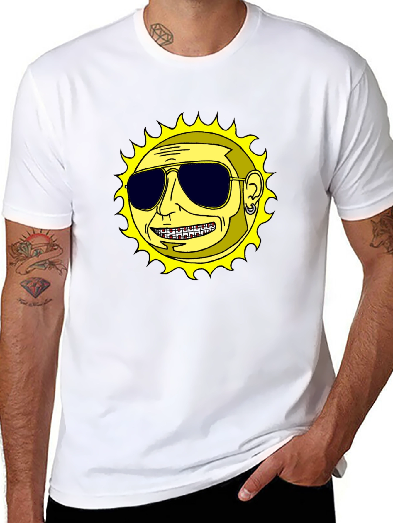 Cool Sun Graphic T-Shirt