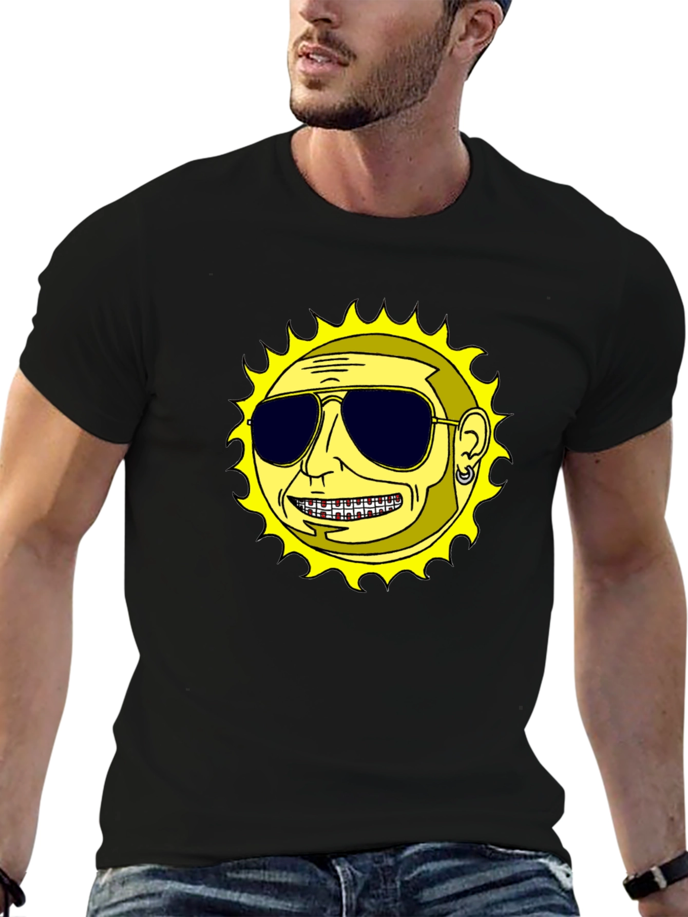 Cool Sun Graphic T-Shirt