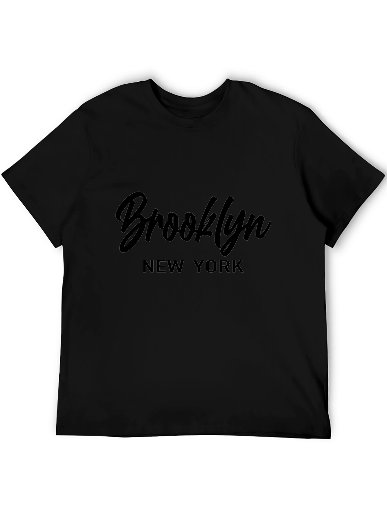 Brooklyn New York Black Graphic Tee